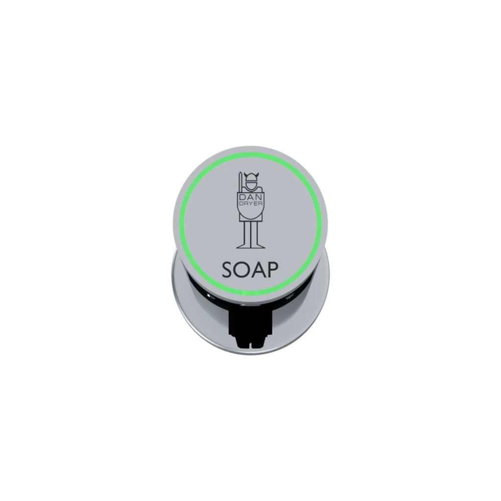 Dan Dryer Wall-Mounted Hand Wash, Soap & Air Dry System - Rockland Interiors Inc.