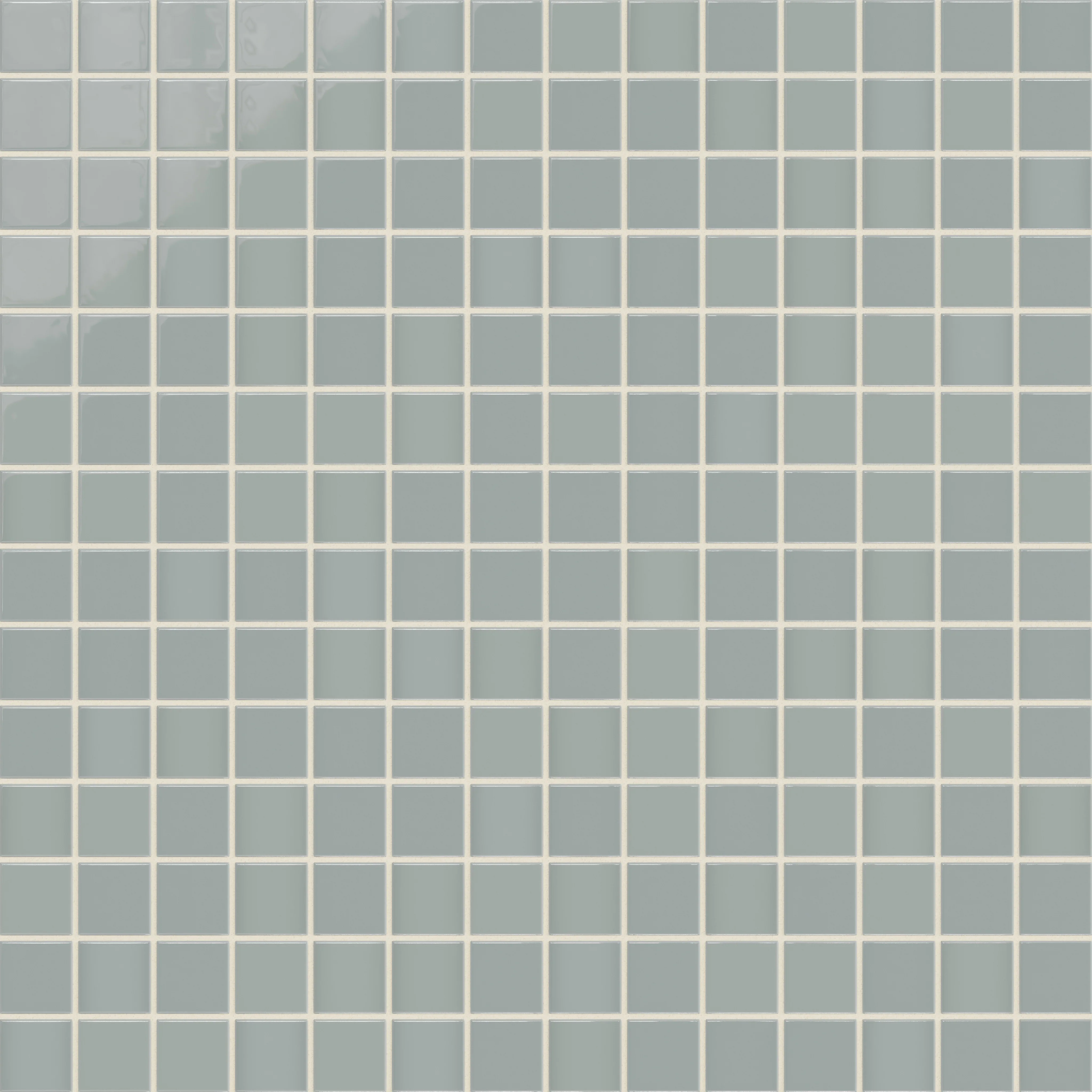 2x2 Straight Set Sheeted Natural Press Ceramic Mosaic Tile in Hood River Gloss - Rockland Interiors Inc.