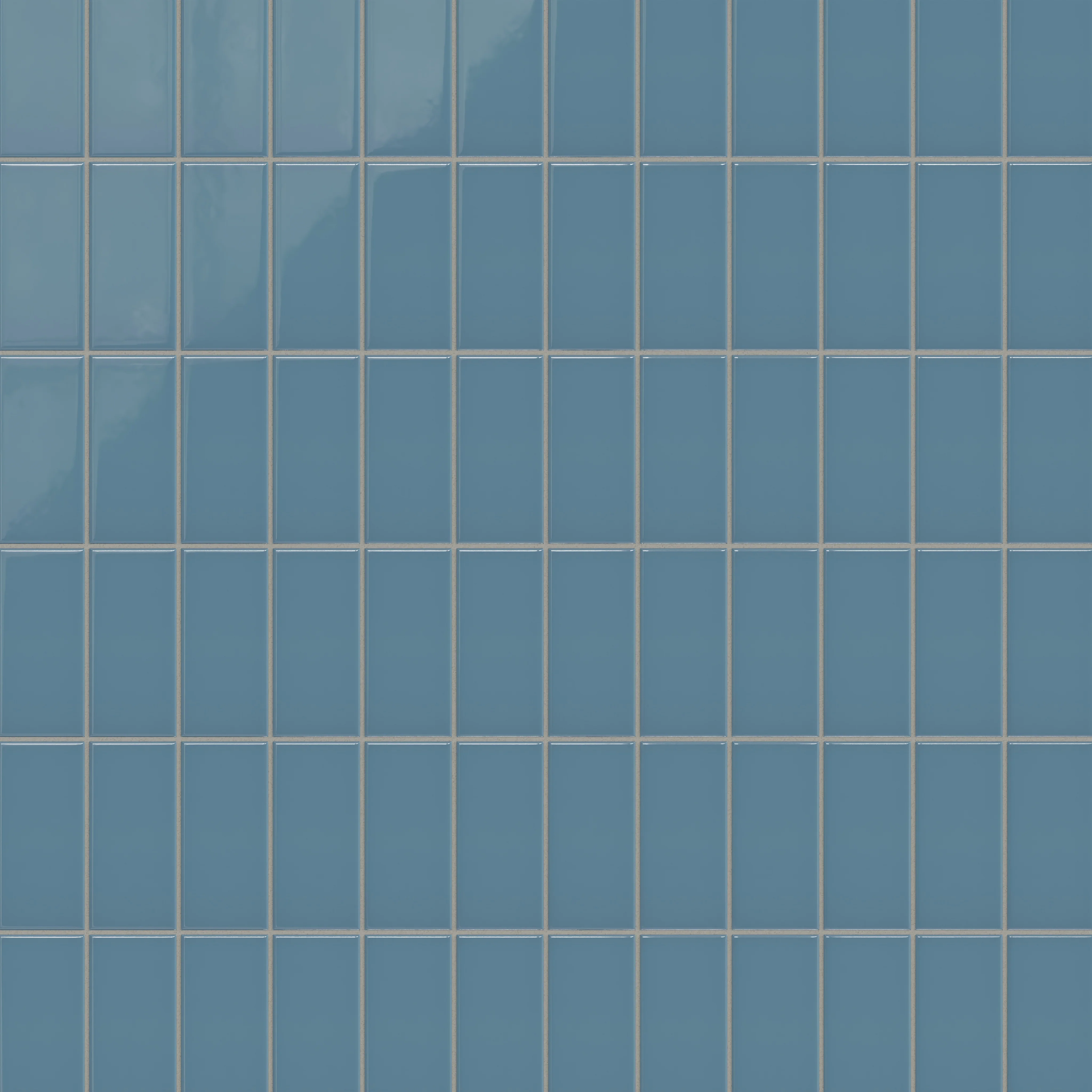 3x6 Natural Press Ceramic Tile in Azurite Gloss - Rockland Interiors Inc.