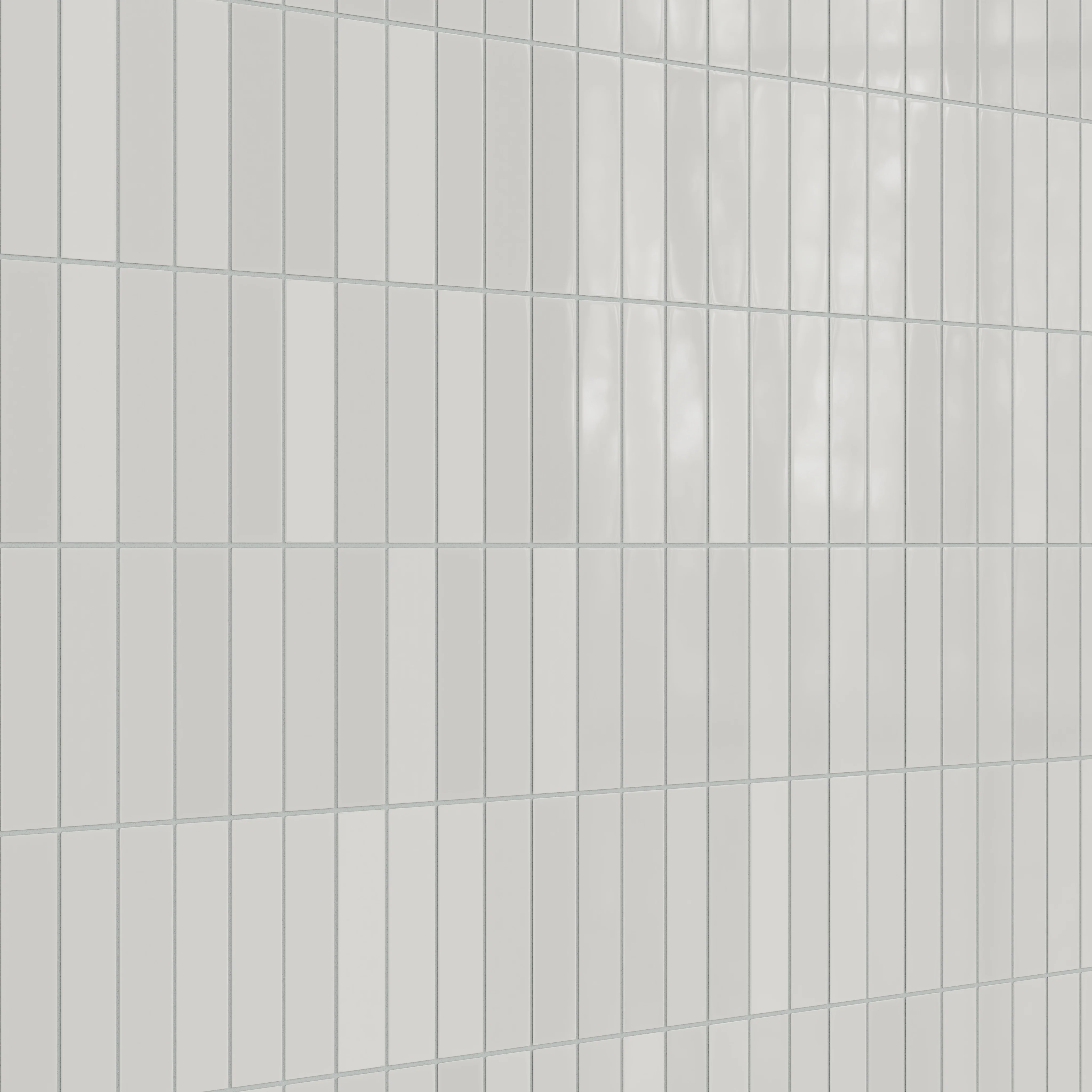 2x8 Natural Press Ceramic Tile in Cloud Cover Gloss - Rockland Interiors Inc.