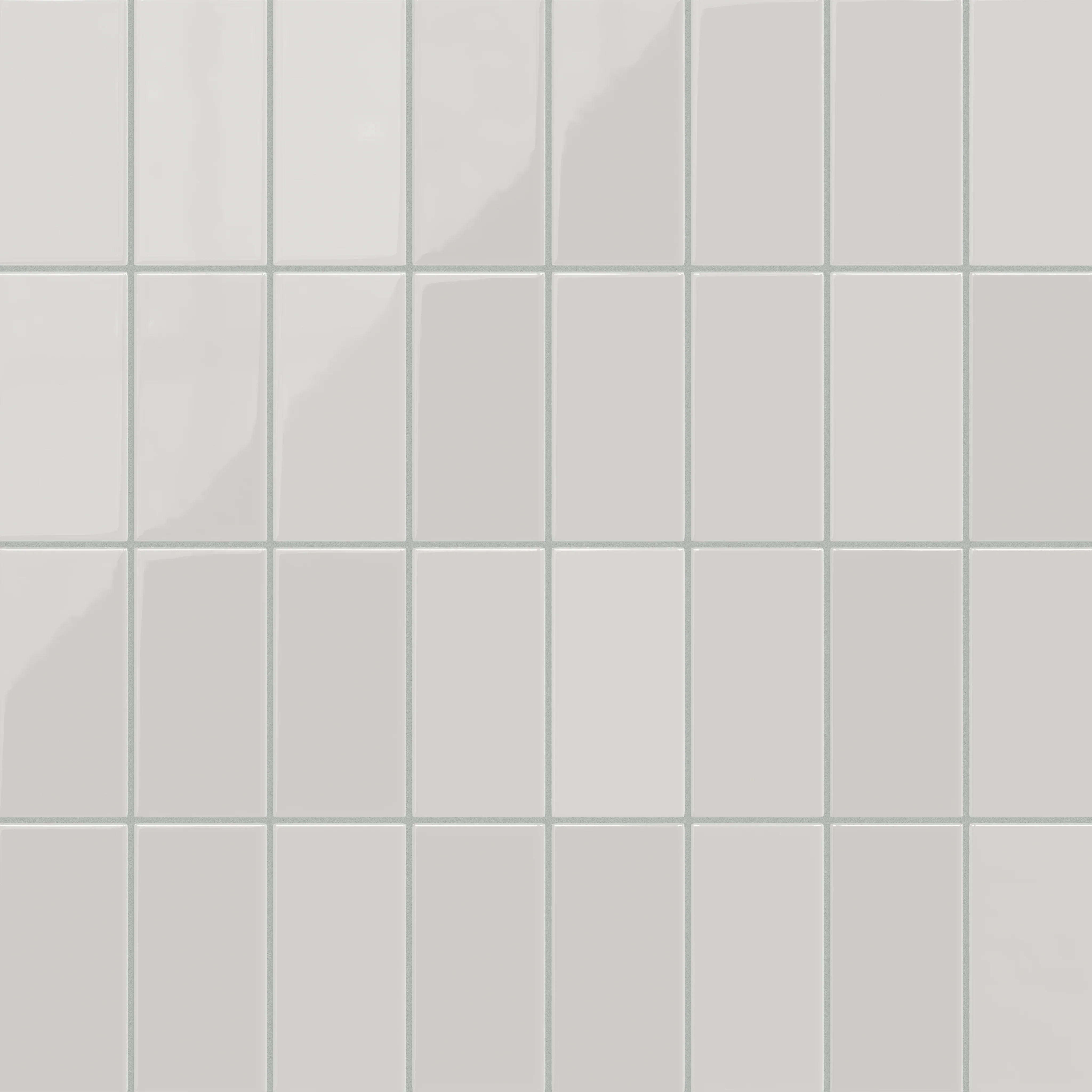 3x6 Natural Press Ceramic Tile in Cloud Cover Gloss - Rockland Interiors Inc.