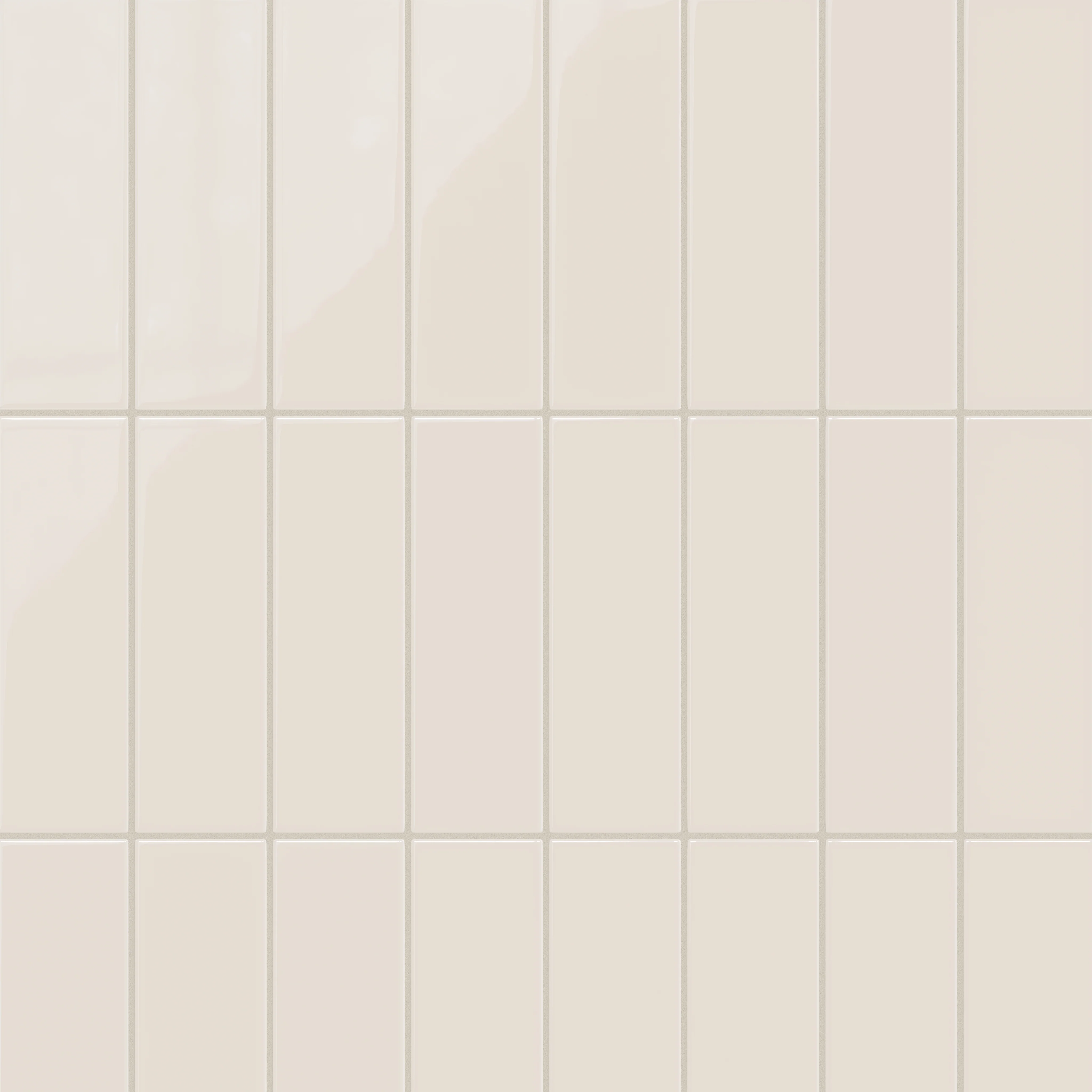 3x9 Natural Press Ceramic Tile in Pearl Gloss - Rockland Interiors Inc.
