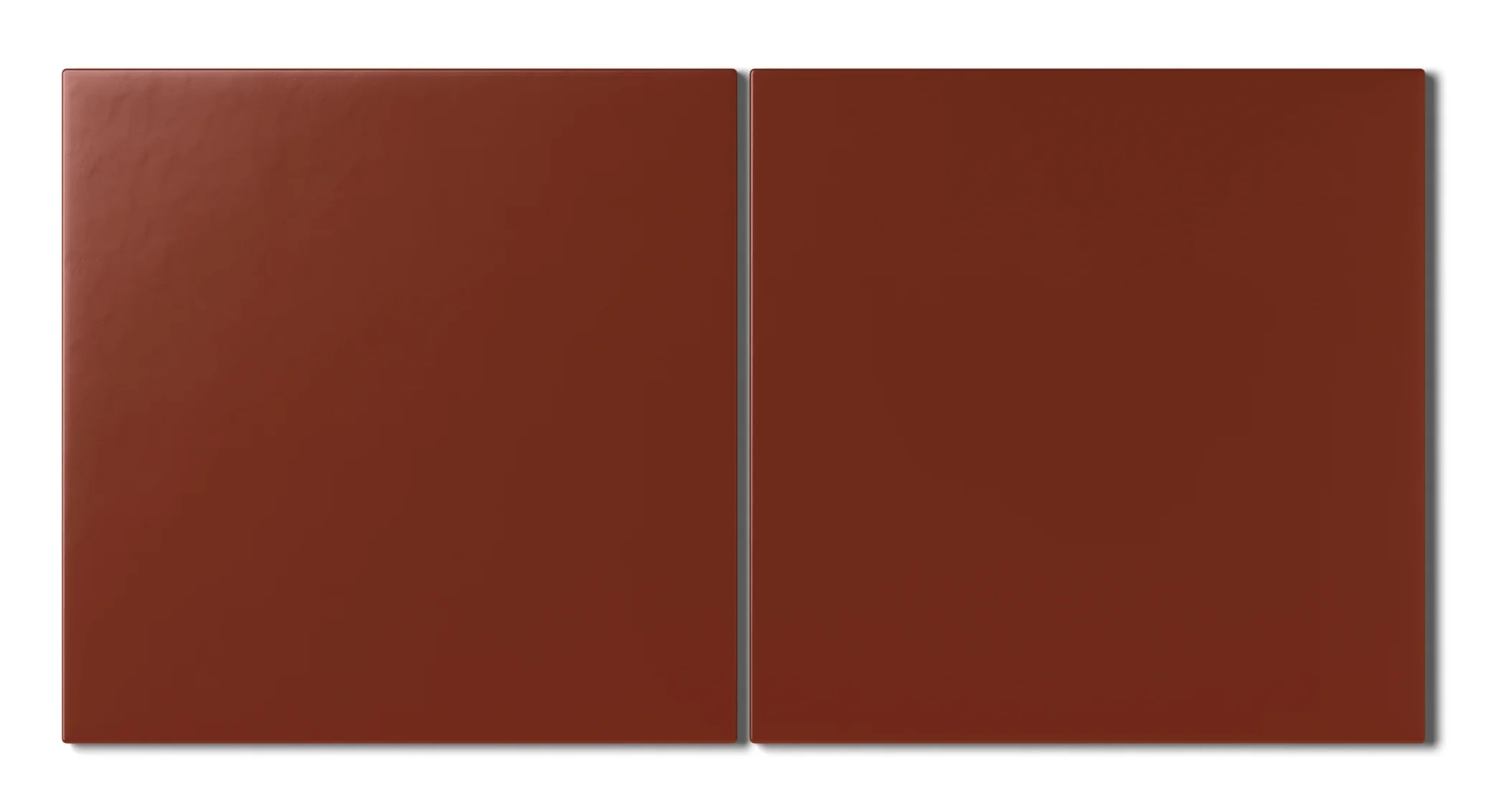 12x12 Natural Press Ceramic Tile in Carmine Matte - Rockland Interiors Inc.