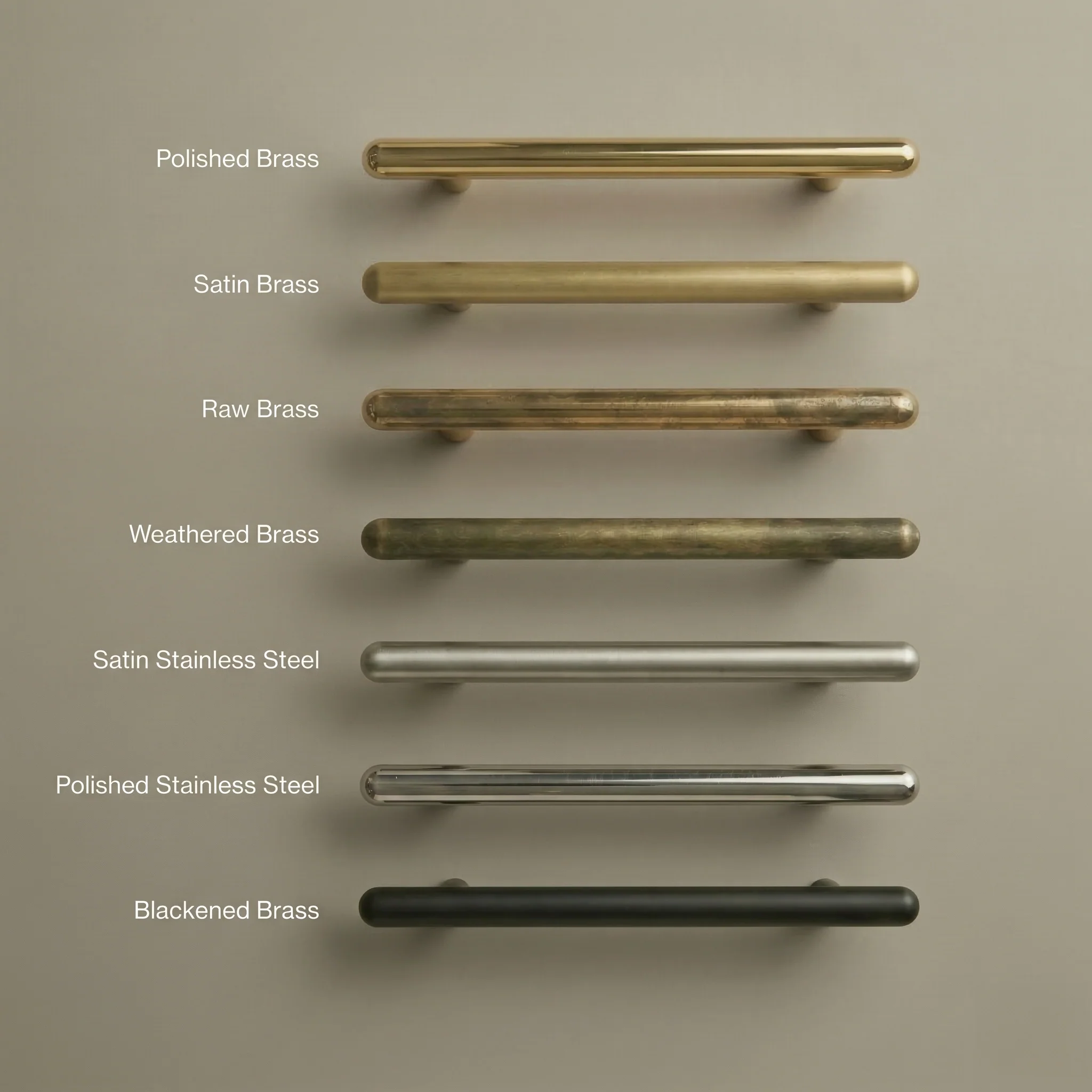 Mineral Metal Bar Pull - Rockland Interiors Inc.