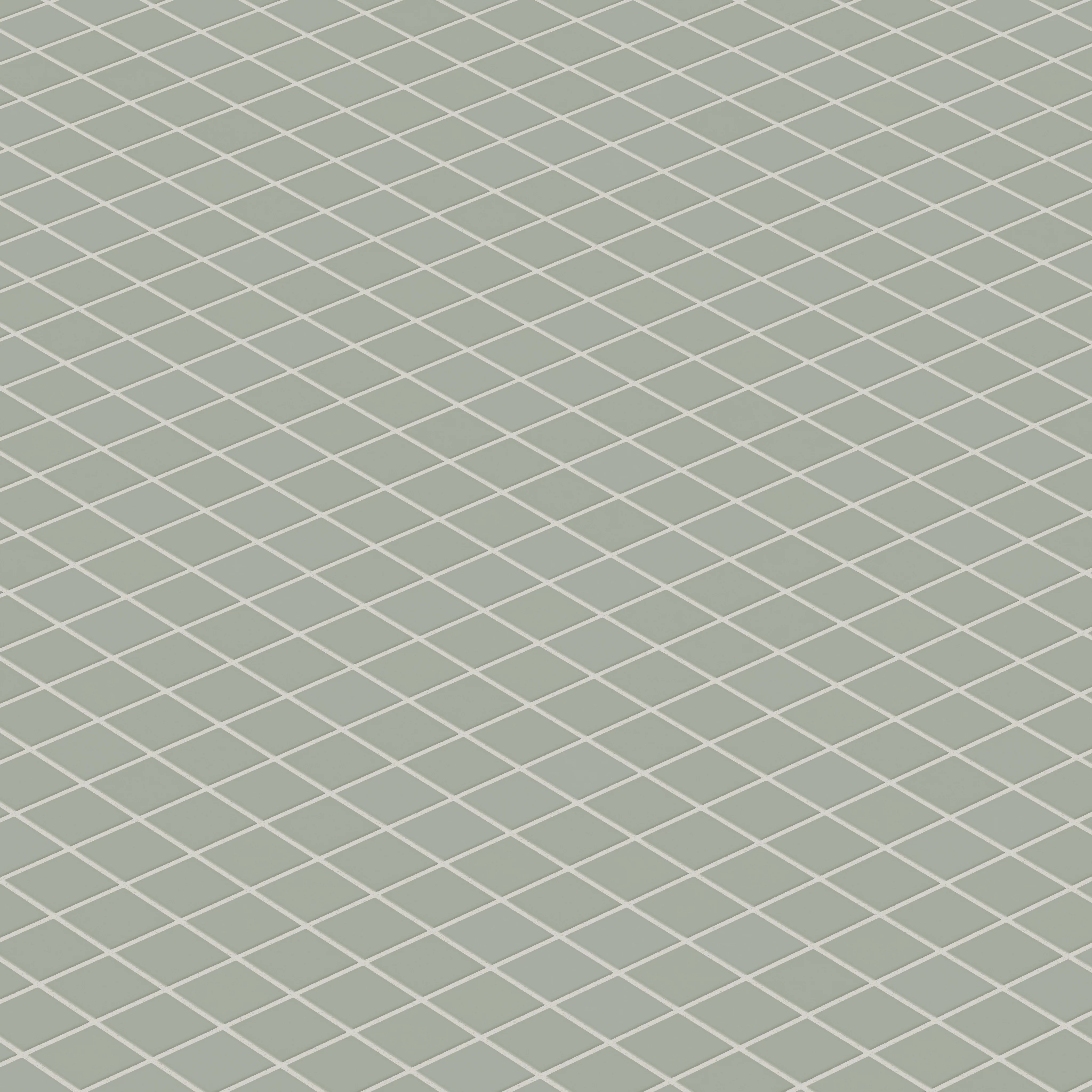 2x2 Straight Set Sheeted Natural Press Ceramic Mosaic Tile in Terre Verte Matte - Rockland Interiors Inc.