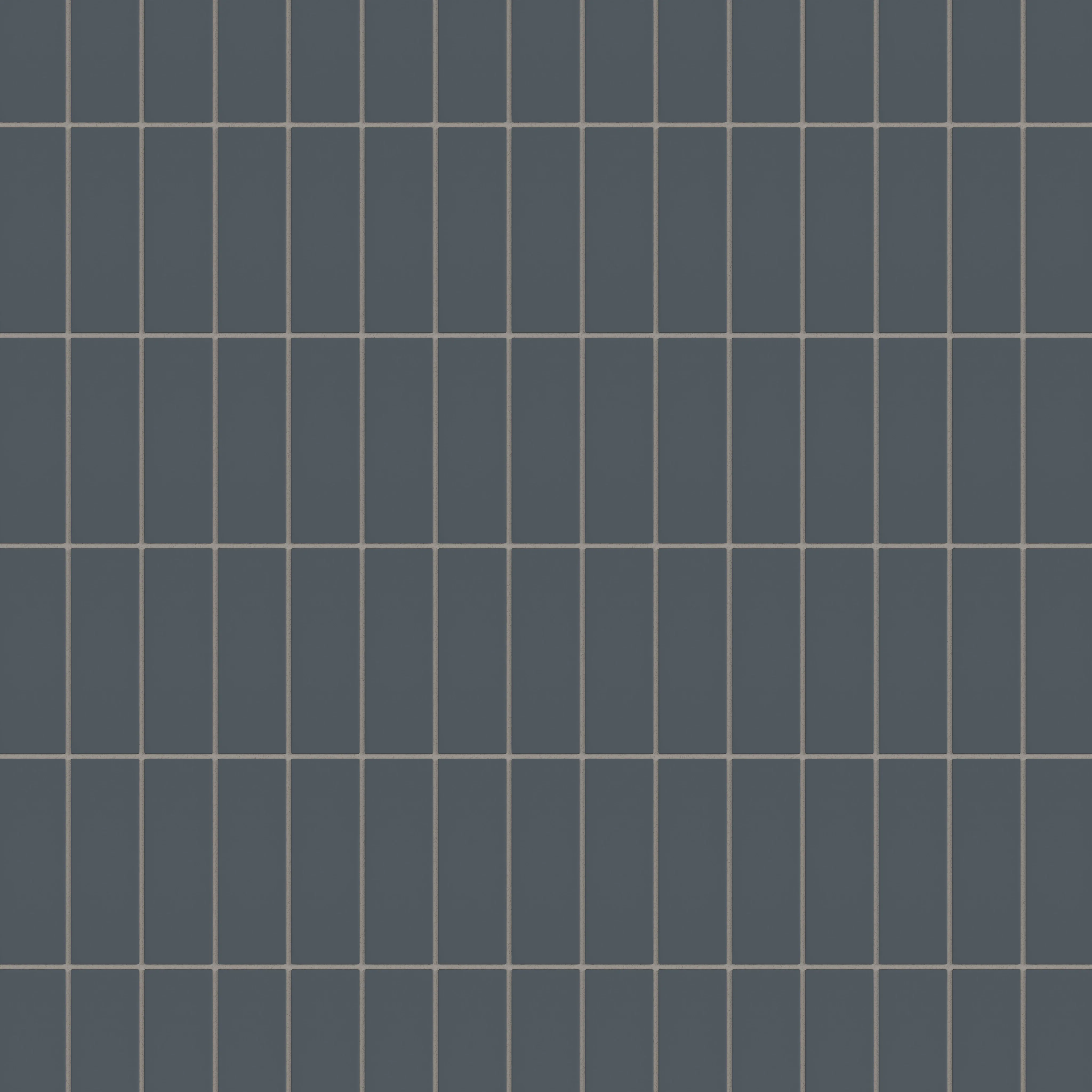 2x6 Natural Press Ceramic Tile in Indigo Matte - Rockland Interiors Inc.