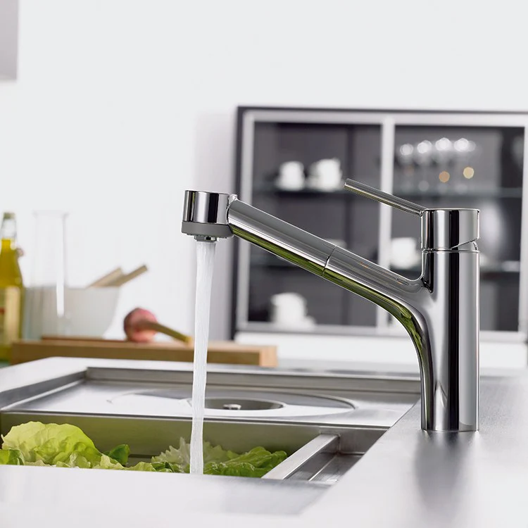 Talis S Single Handle Pull Out Kitchen Faucet - Rockland Interiors Inc.