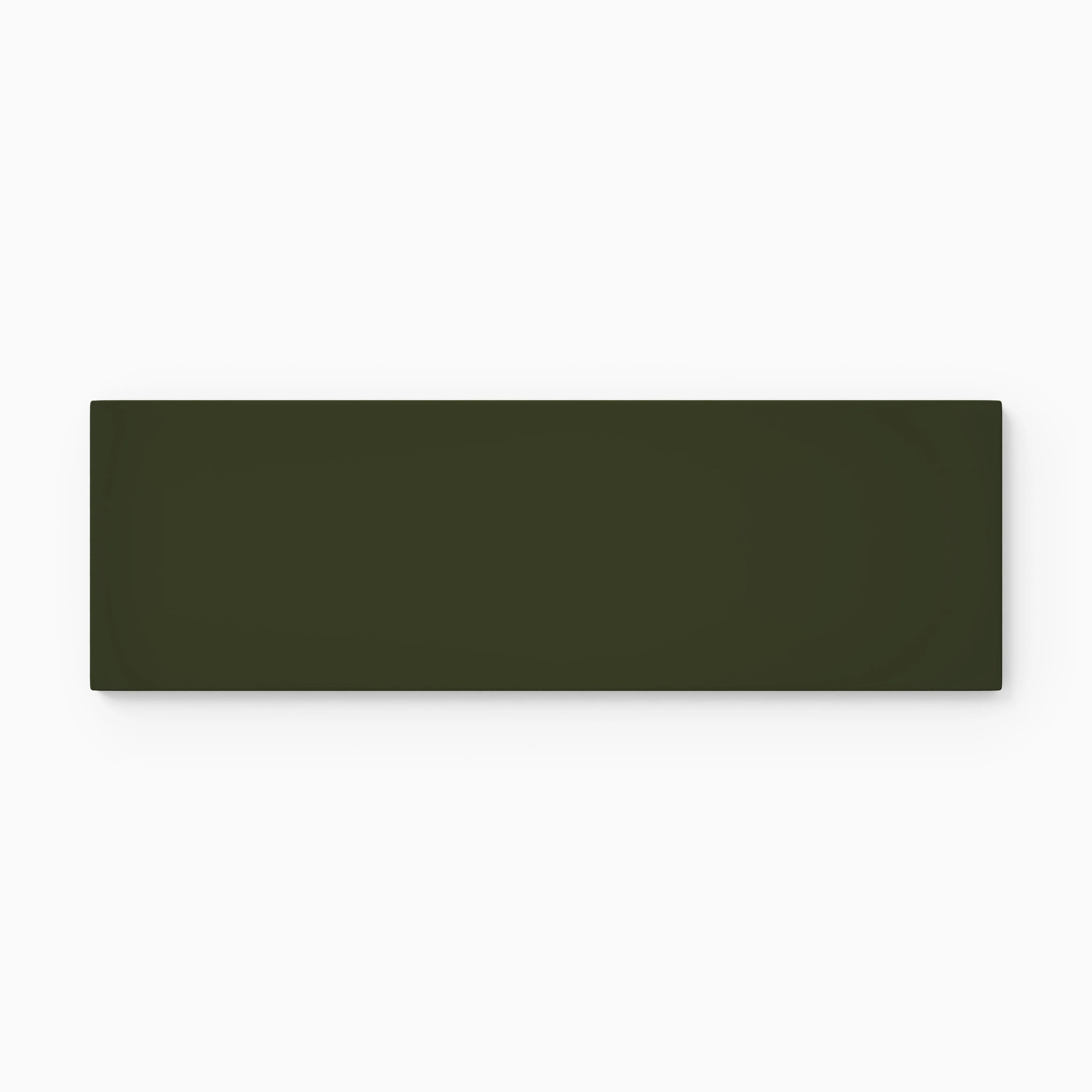 3x9 Natural Press Ceramic Tile in Green Apatite Matte - Rockland Interiors Inc.
