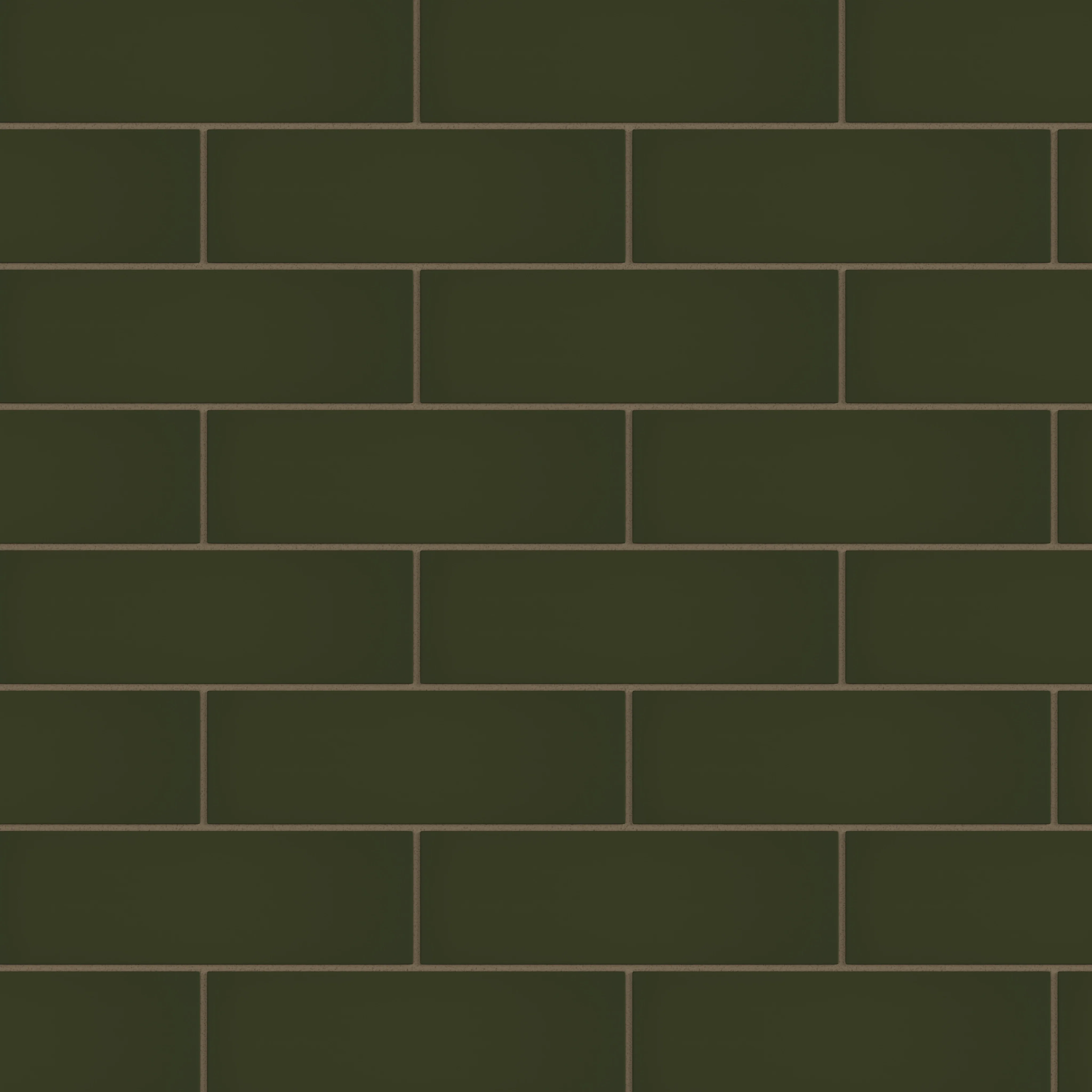 3x9 Natural Press Ceramic Tile in Green Apatite Matte - Rockland Interiors Inc.