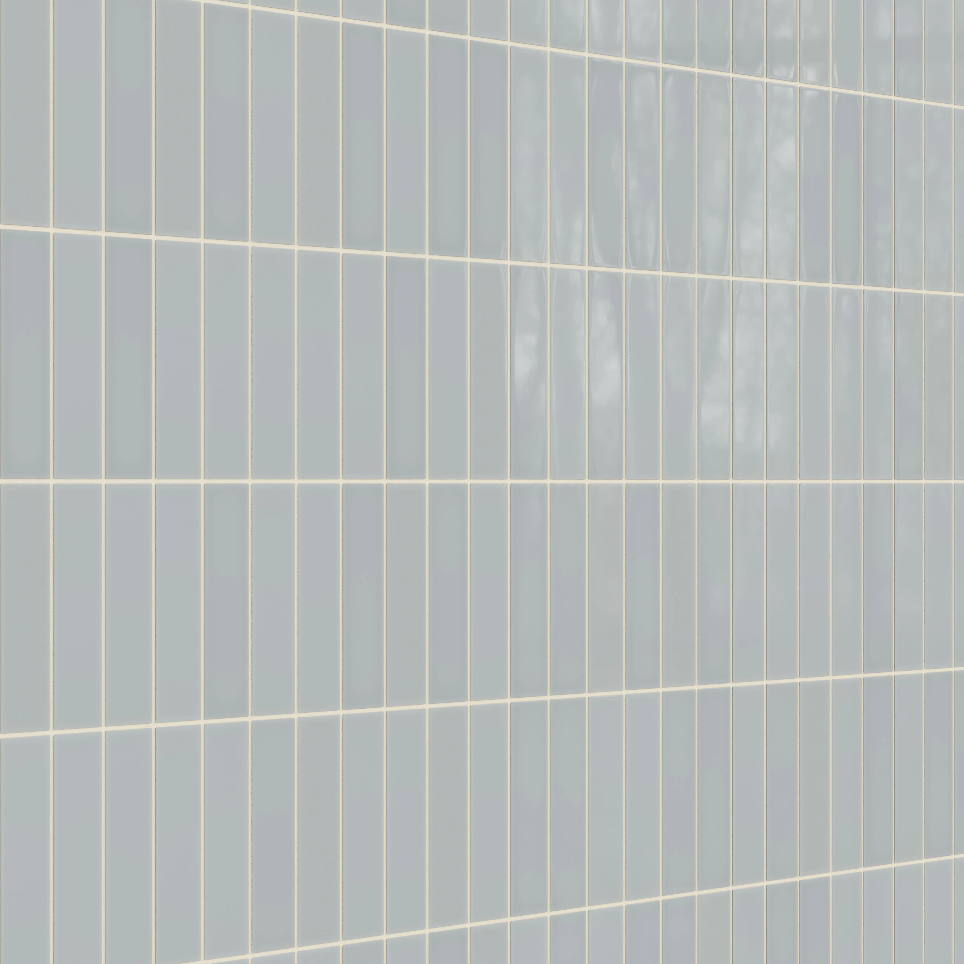 2x8 Natural Press Ceramic Tile in Alberta Blue Gloss - Rockland Interiors Inc.
