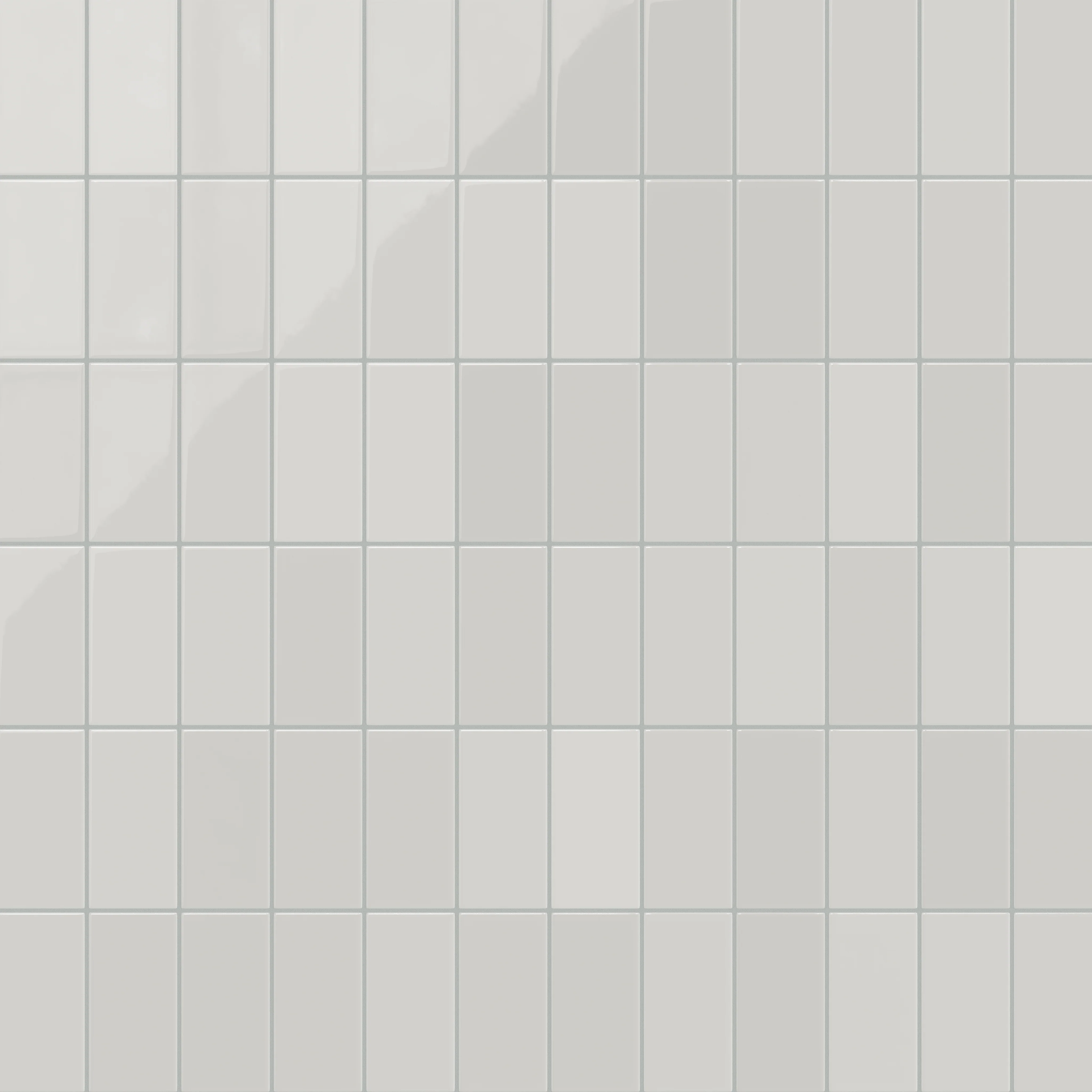 3x6 Natural Press Ceramic Tile in Cloud Cover Gloss - Rockland Interiors Inc.