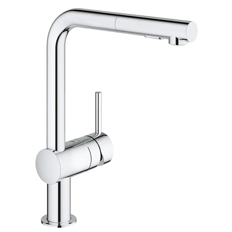 Minta Single Handle Pull-Out Kitchen Faucet - Rockland Interiors Inc.