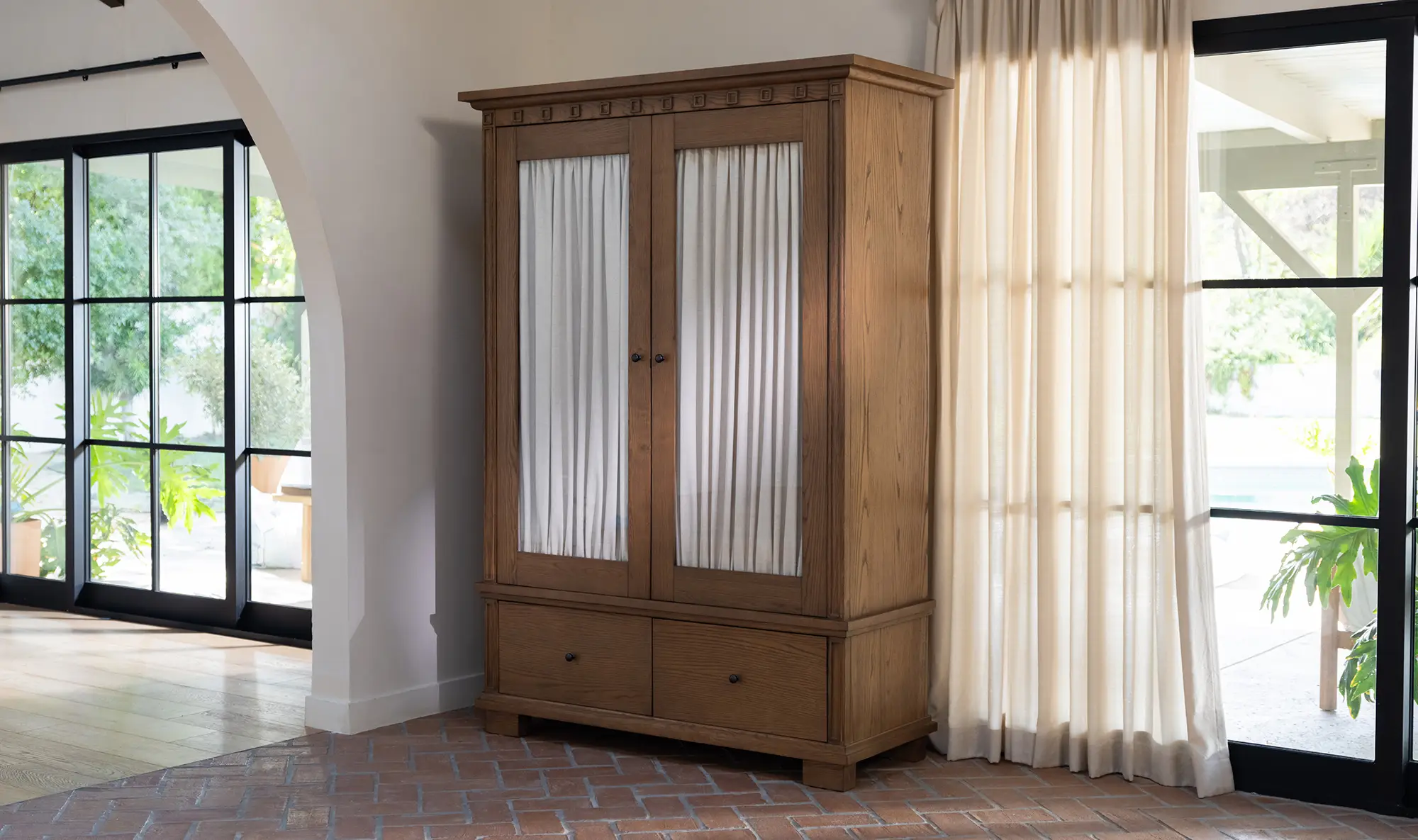 Lillian Tall Cabinet - Rockland Interiors Inc.