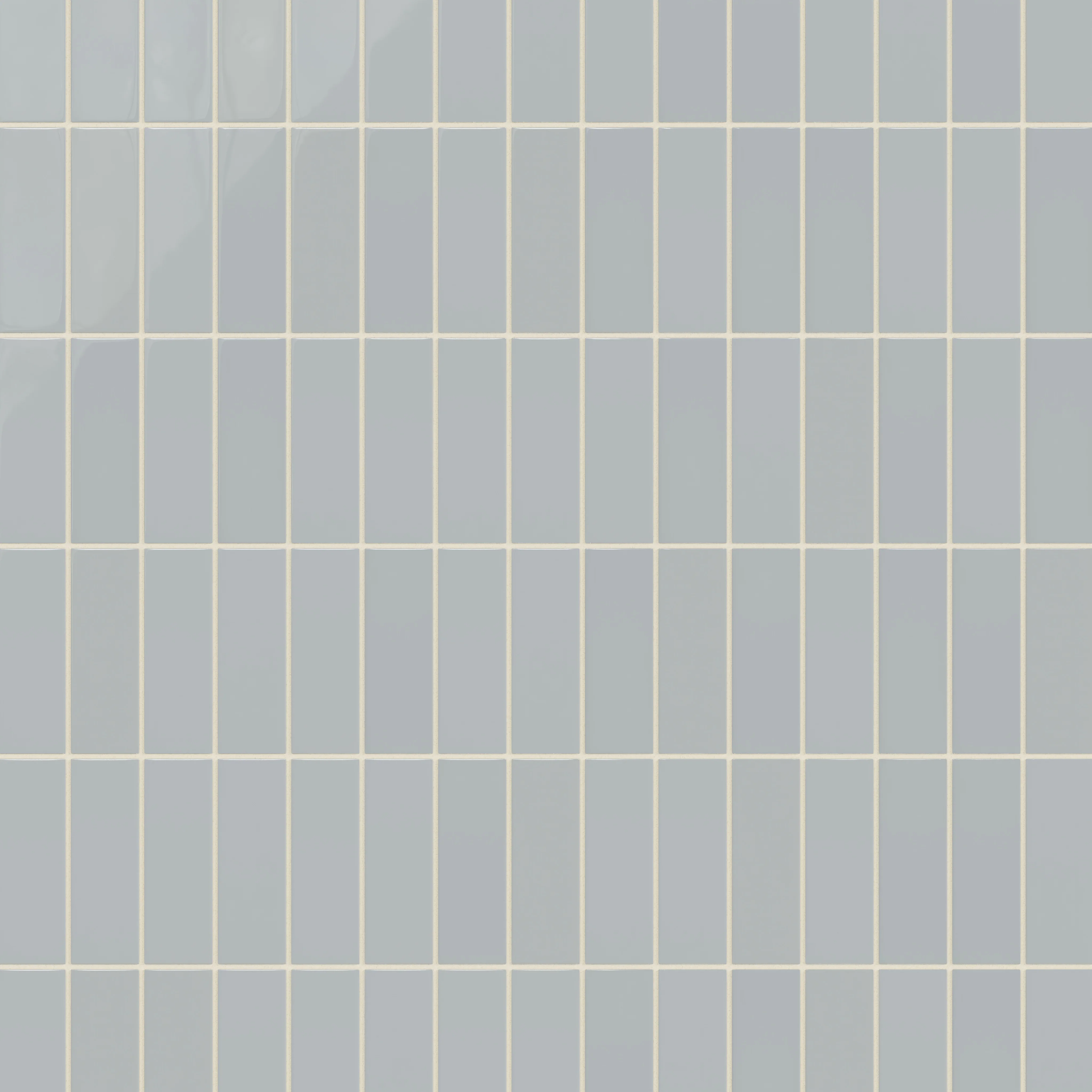 2x6 Natural Press Ceramic Tile in Alberta Blue Gloss - Rockland Interiors Inc.