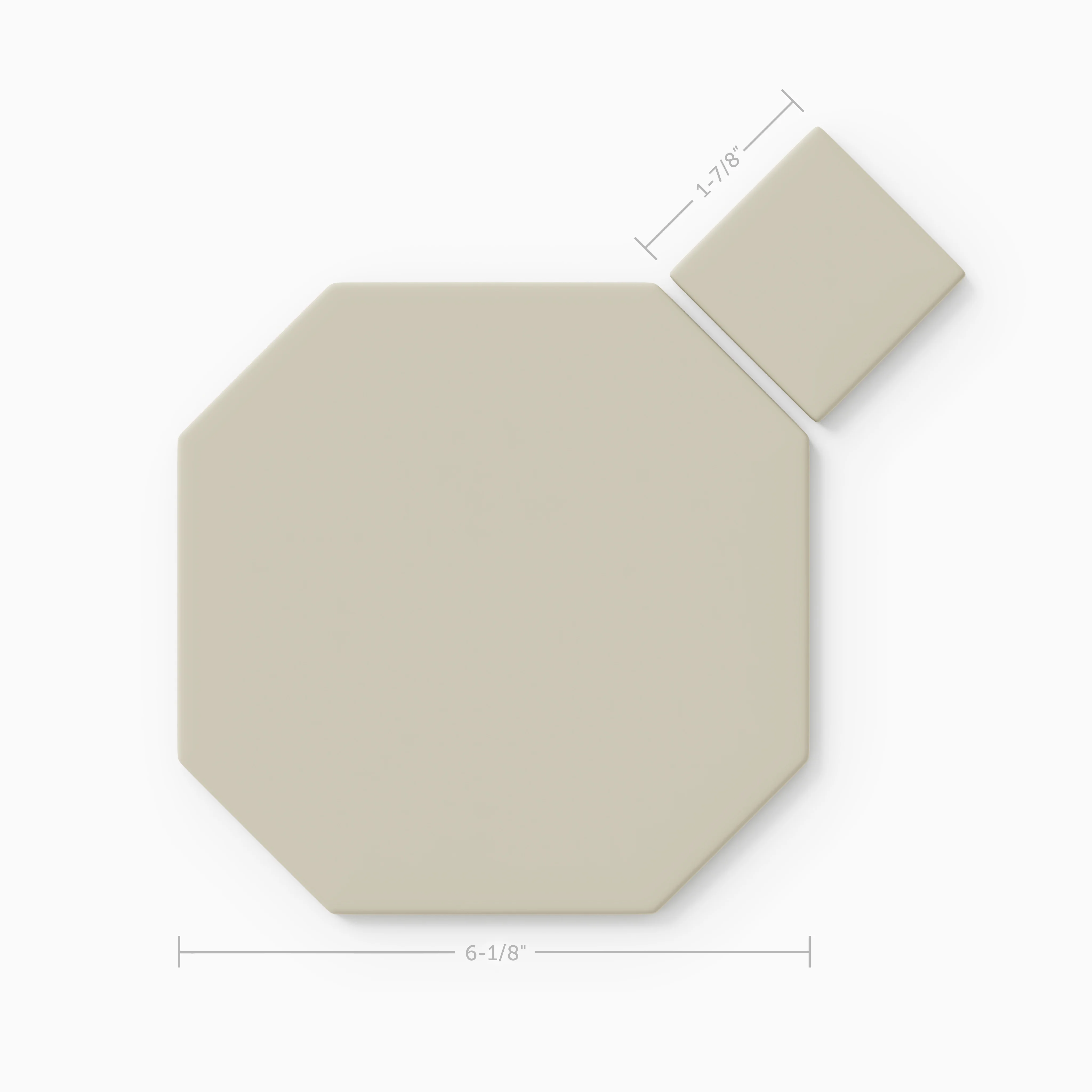 Gramercy Original Ceramic Tile in Dolomite Matte - Rockland Interiors Inc.