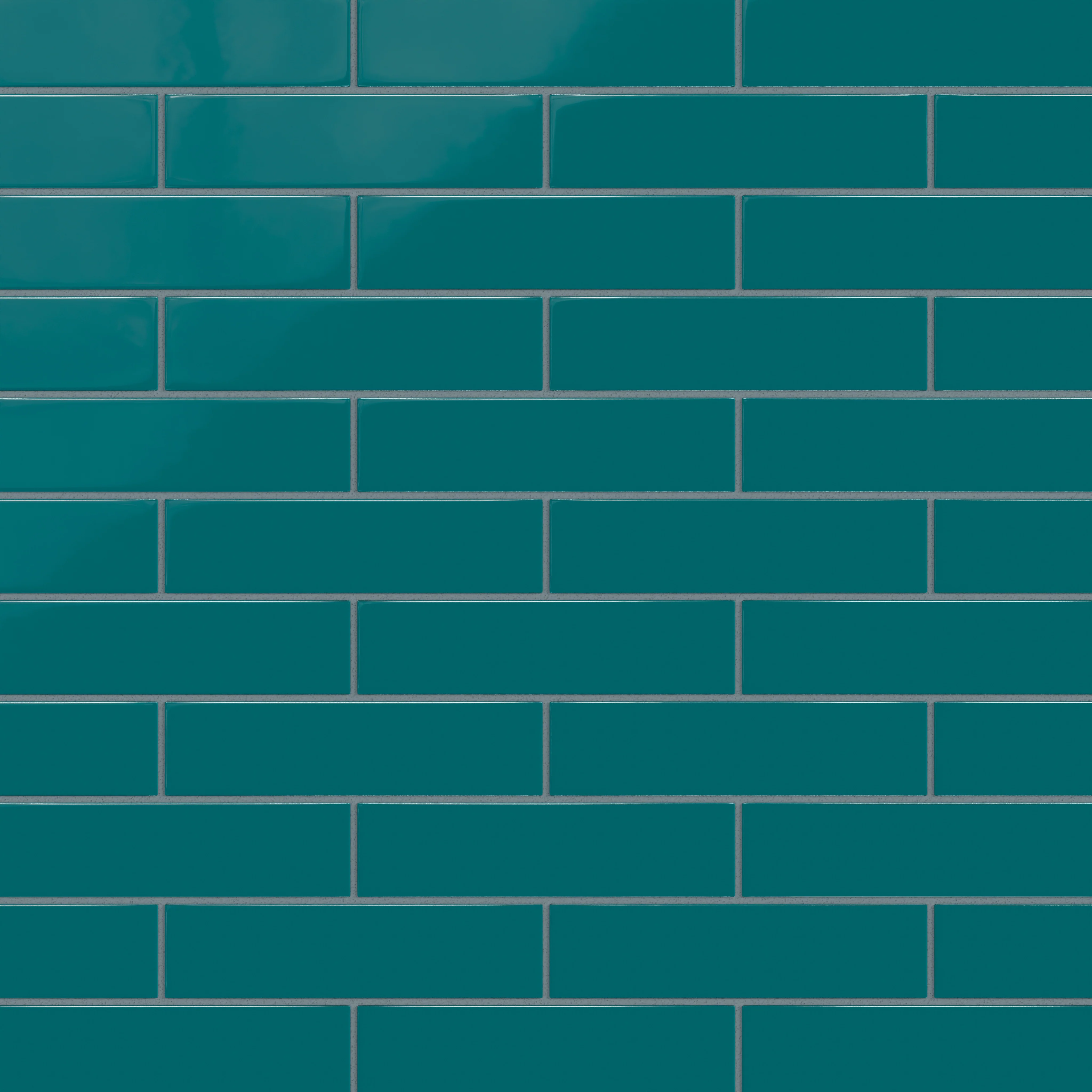 2x8 Natural Press Ceramic Tile in Maya Blue Gloss - Rockland Interiors Inc.