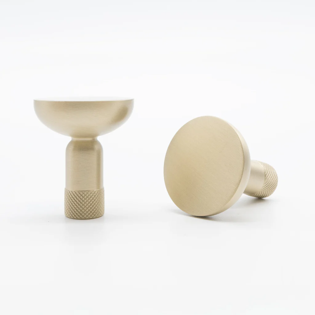 Knurled Cabinet Knob - Rockland Interiors Inc.