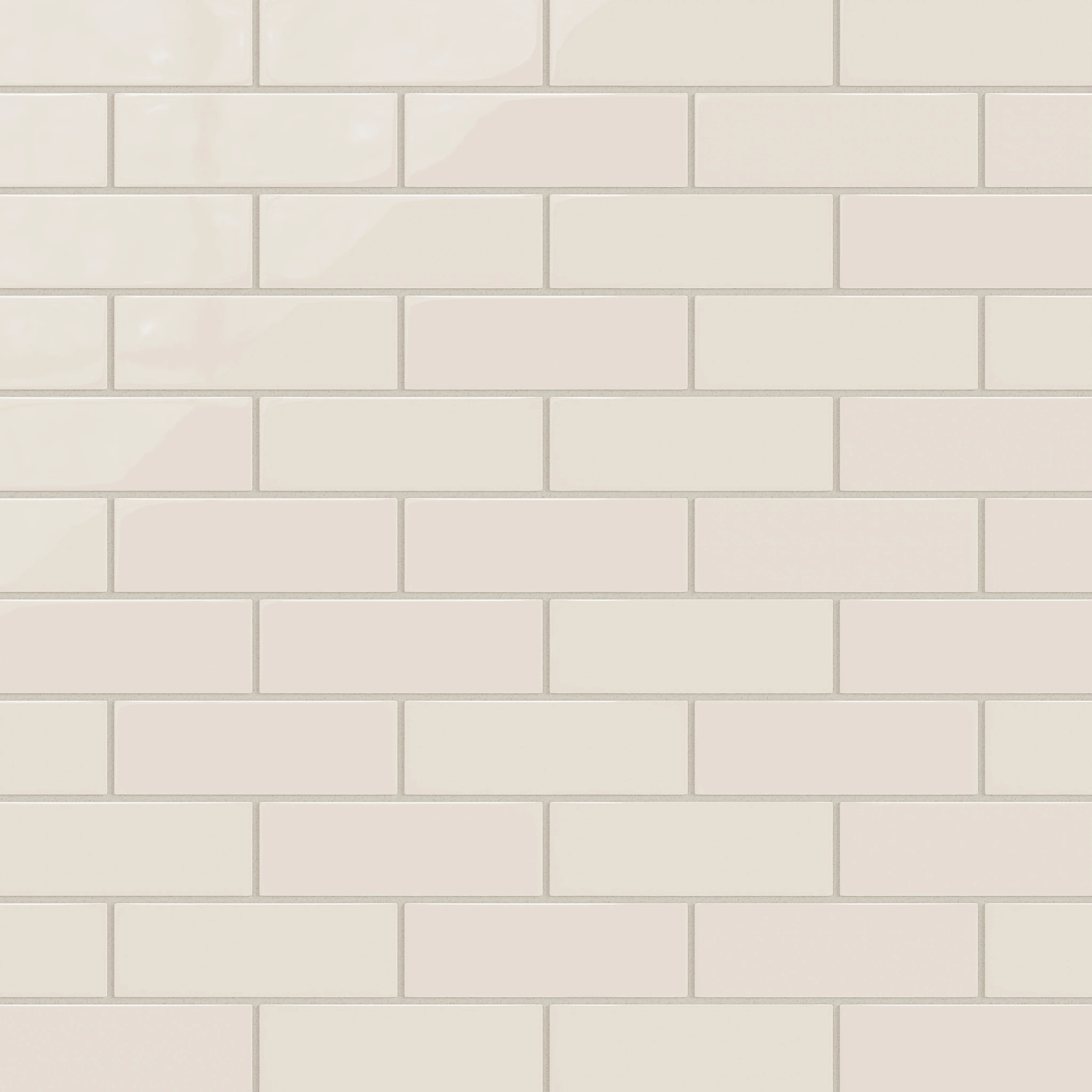 2x6 Natural Press Ceramic Tile in Pearl Gloss - Rockland Interiors Inc.