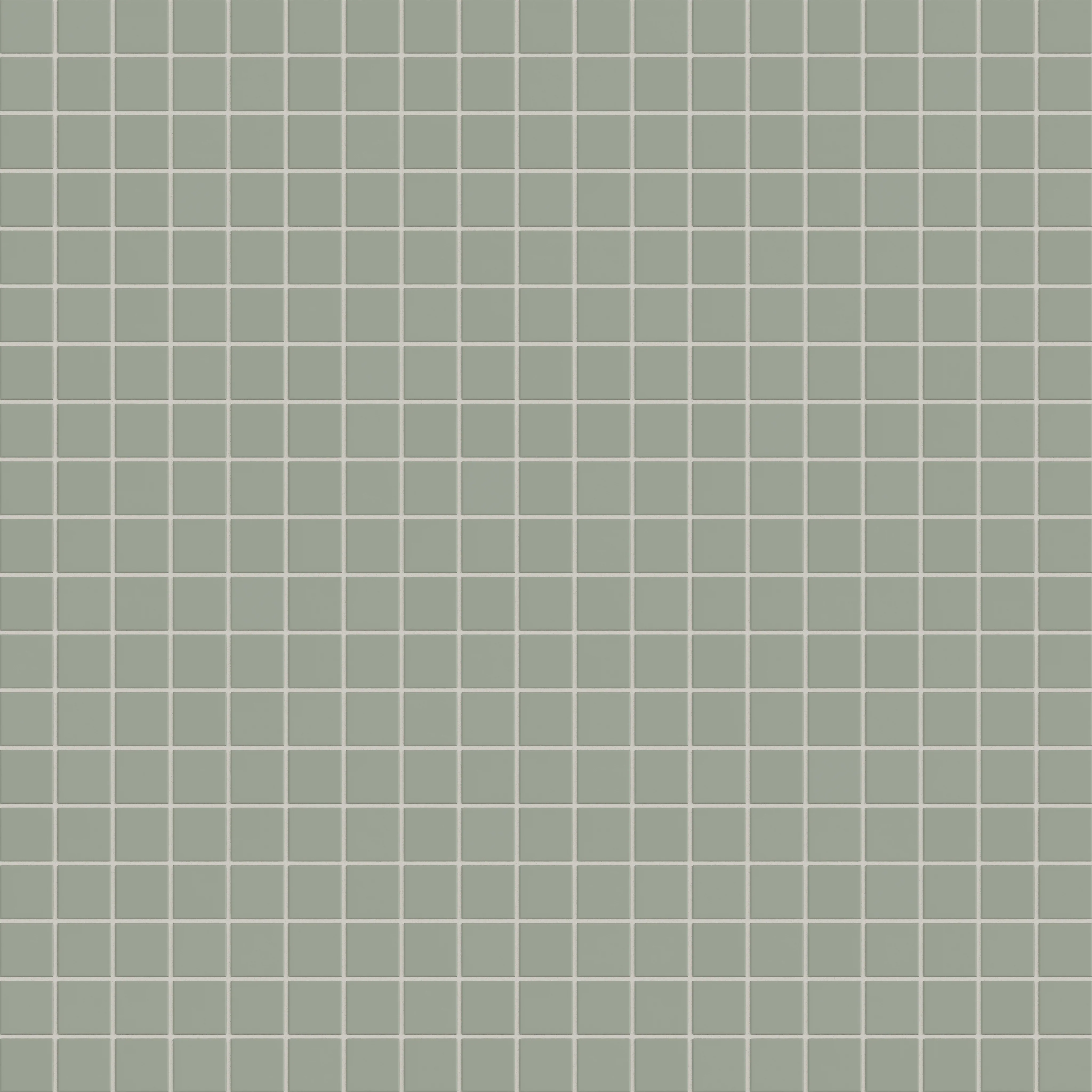 2x2 Straight Set Sheeted Natural Press Ceramic Mosaic Tile in Terre Verte Matte - Rockland Interiors Inc.