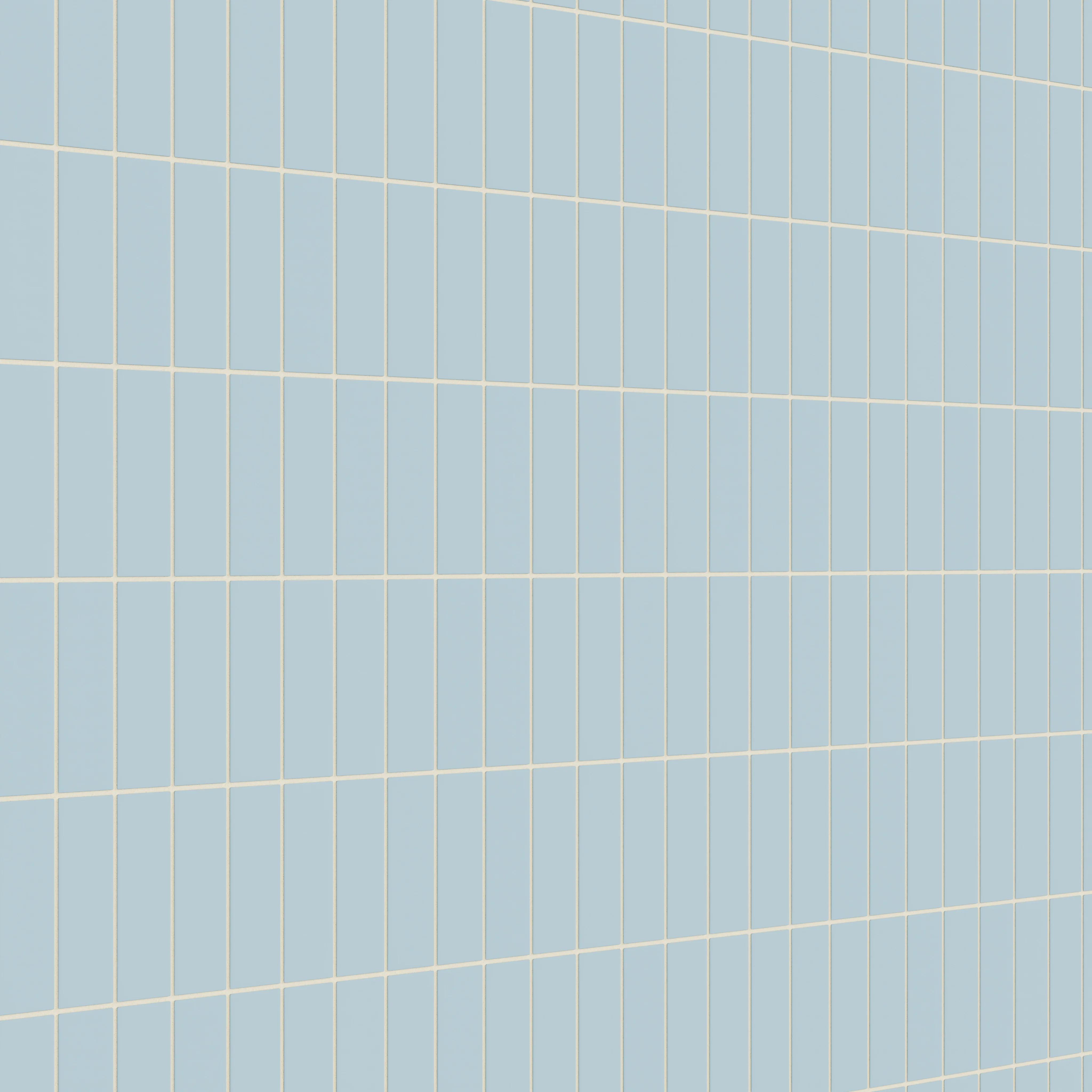 2x6 Natural Press Ceramic Tile in Egyptian Blue Matte - Rockland Interiors Inc.