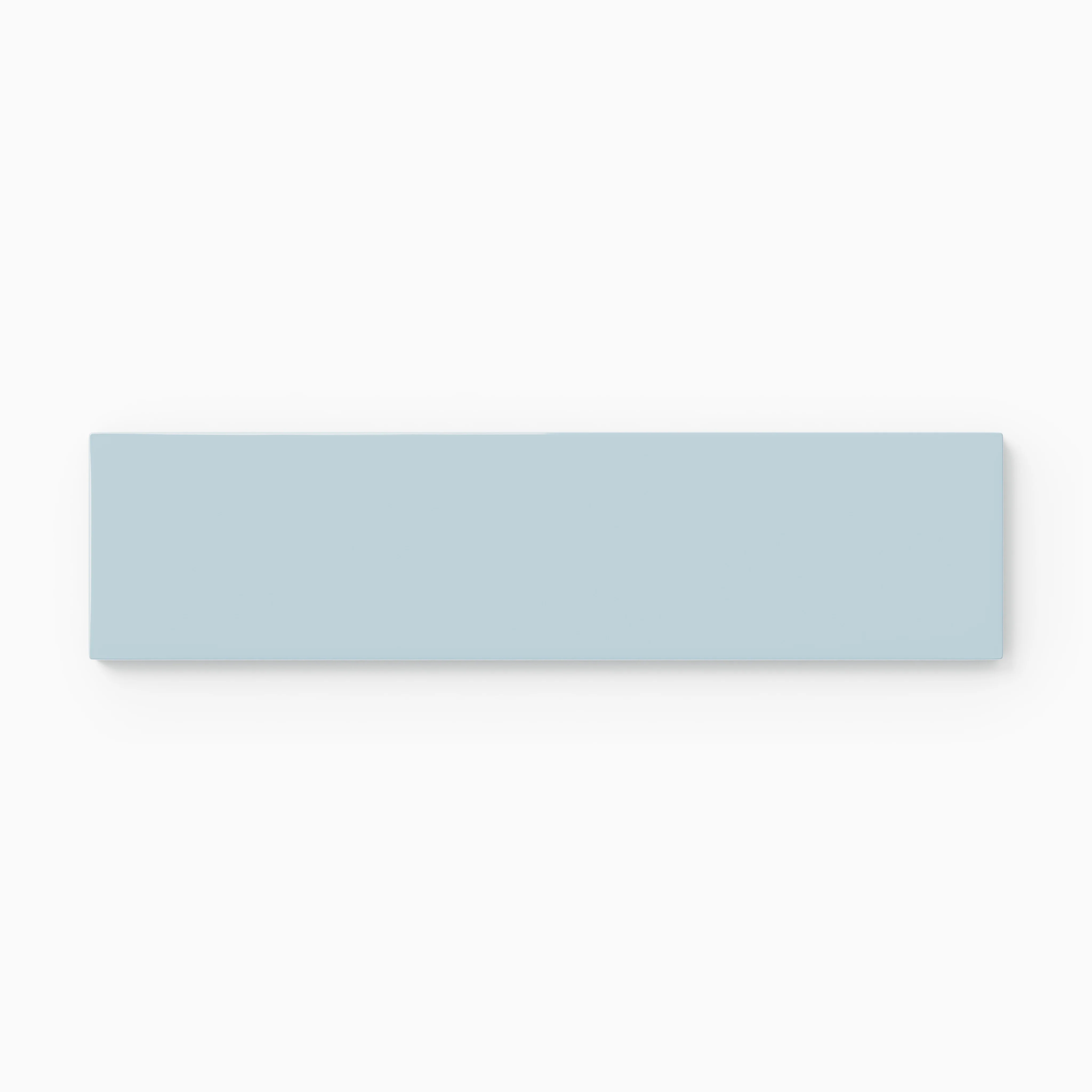 2x8 Natural Press Ceramic Tile in Egyptian Blue Gloss - Rockland Interiors Inc.