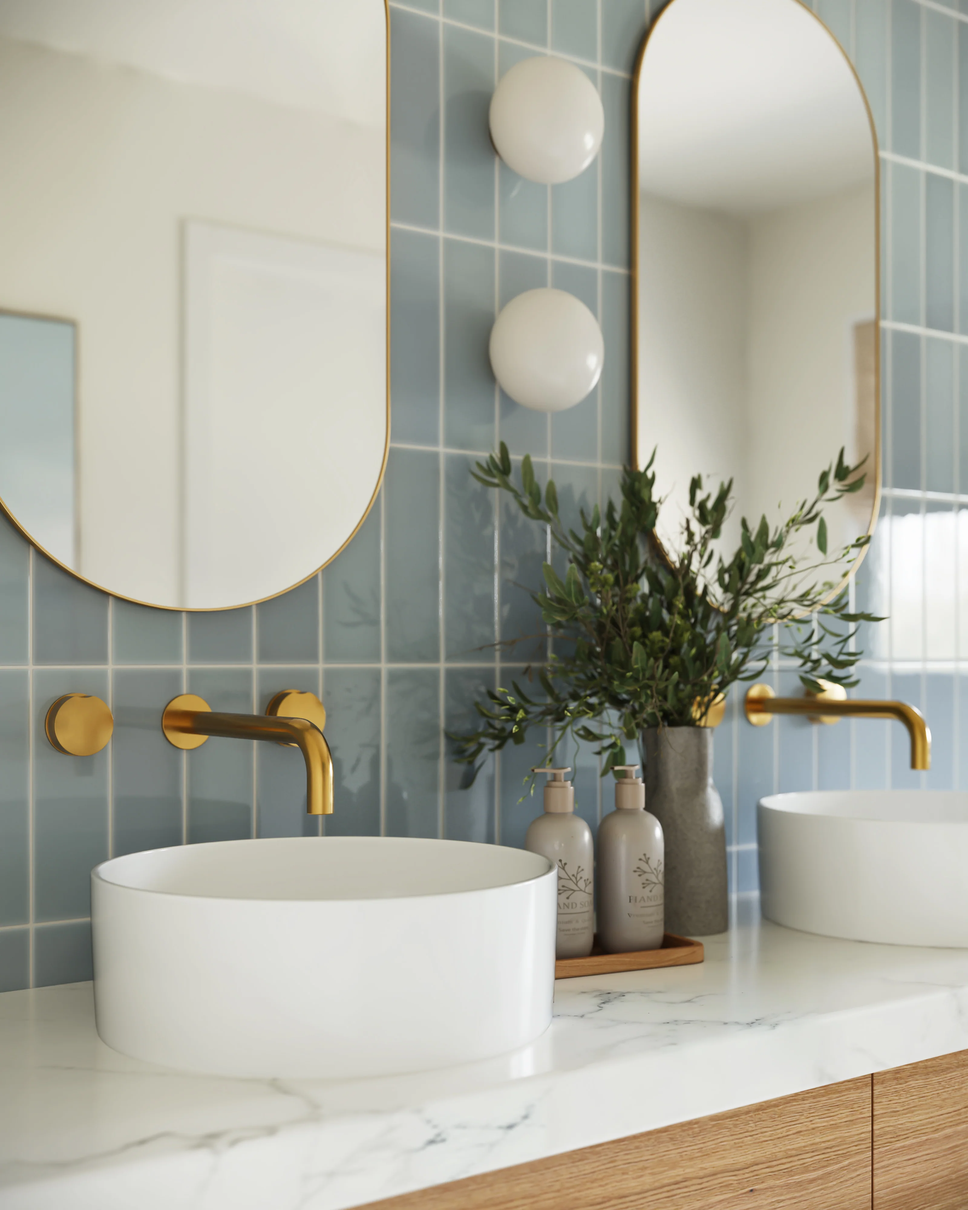 3x9 Natural Press Ceramic Tile in Hood River Gloss - Rockland Interiors Inc.