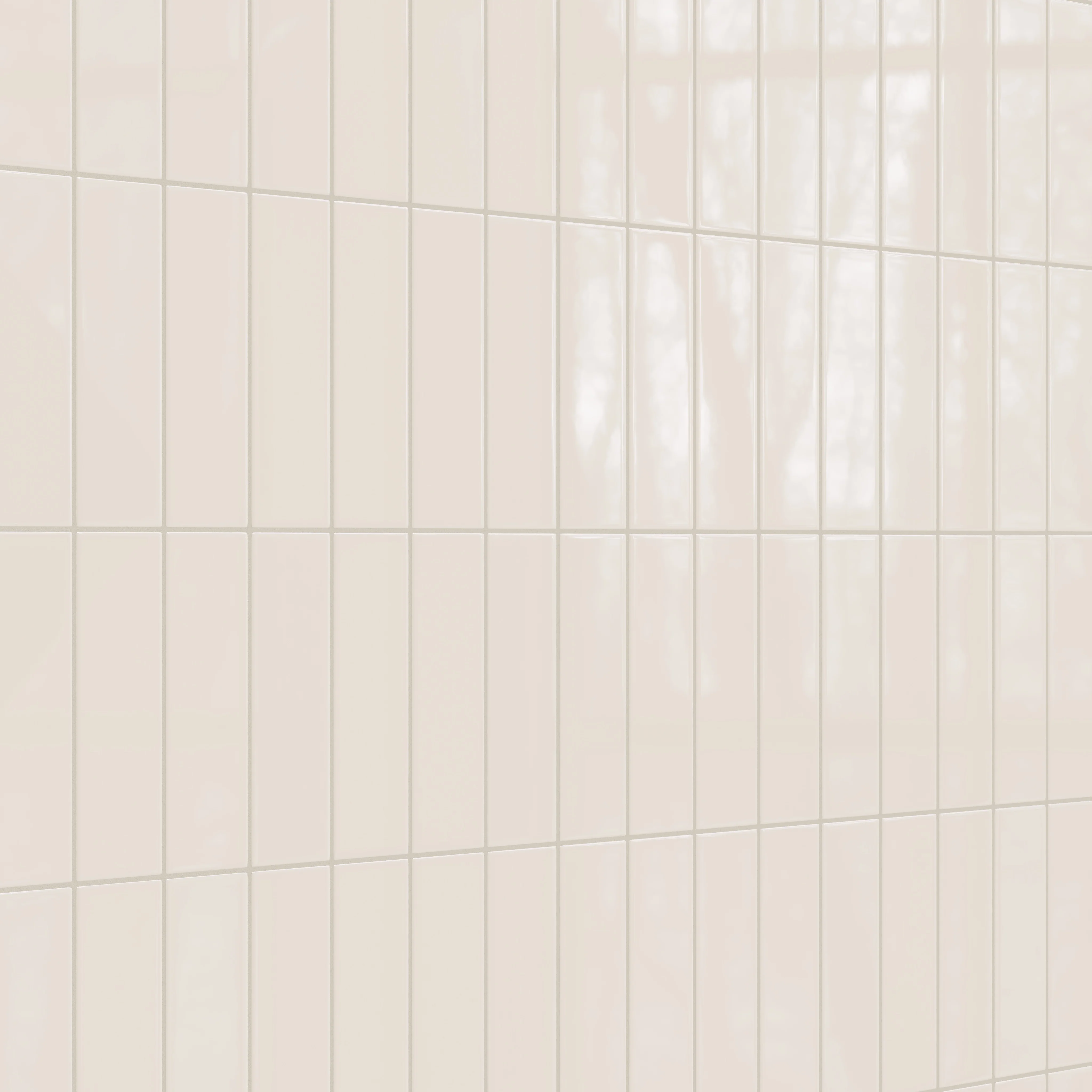 3x9 Natural Press Ceramic Tile in Pearl Gloss - Rockland Interiors Inc.