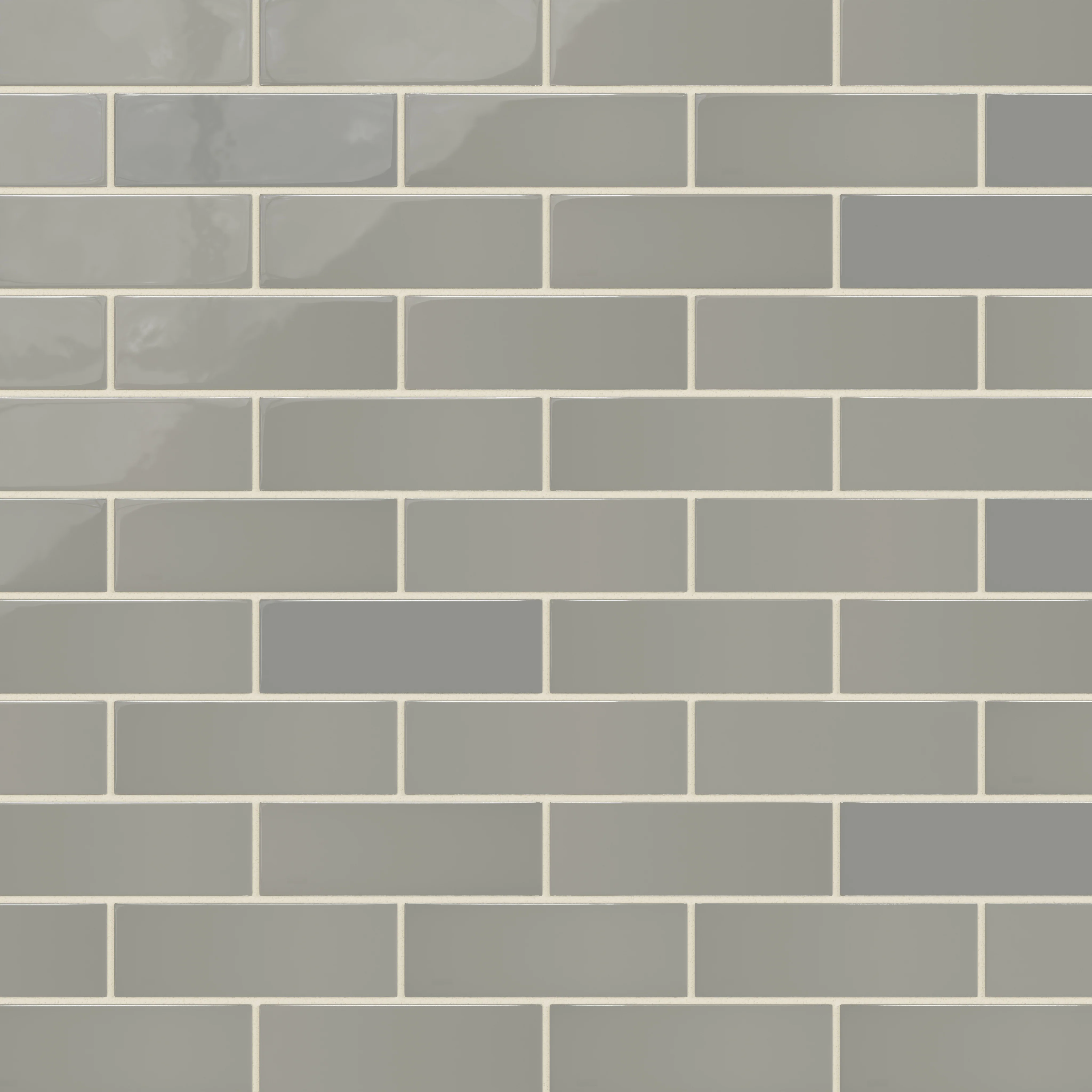 2x6 Natural Press Ceramic Tile in Puget Sound Gloss - Rockland Interiors Inc.