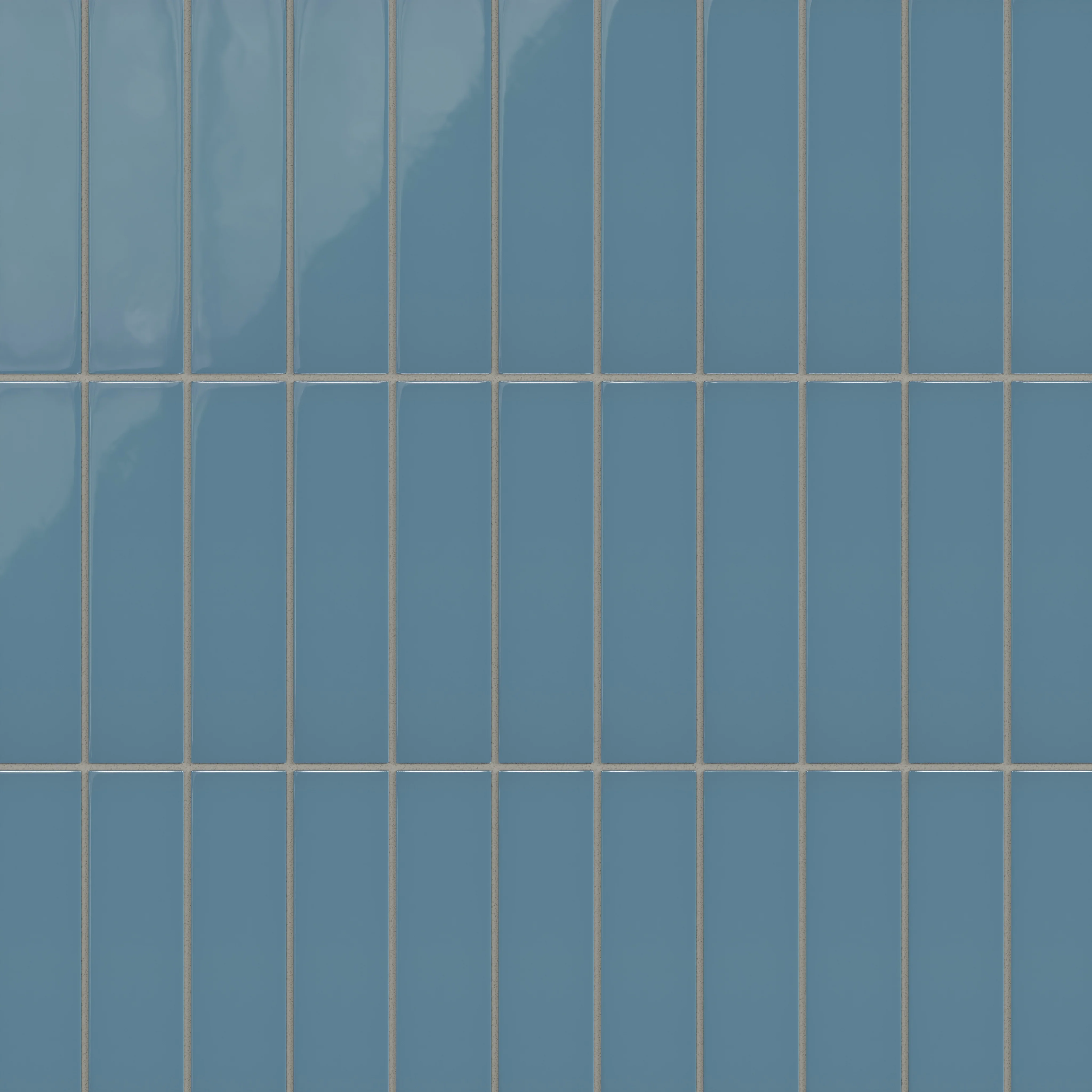 2x8 Natural Press Ceramic Tile in Azurite Gloss - Rockland Interiors Inc.