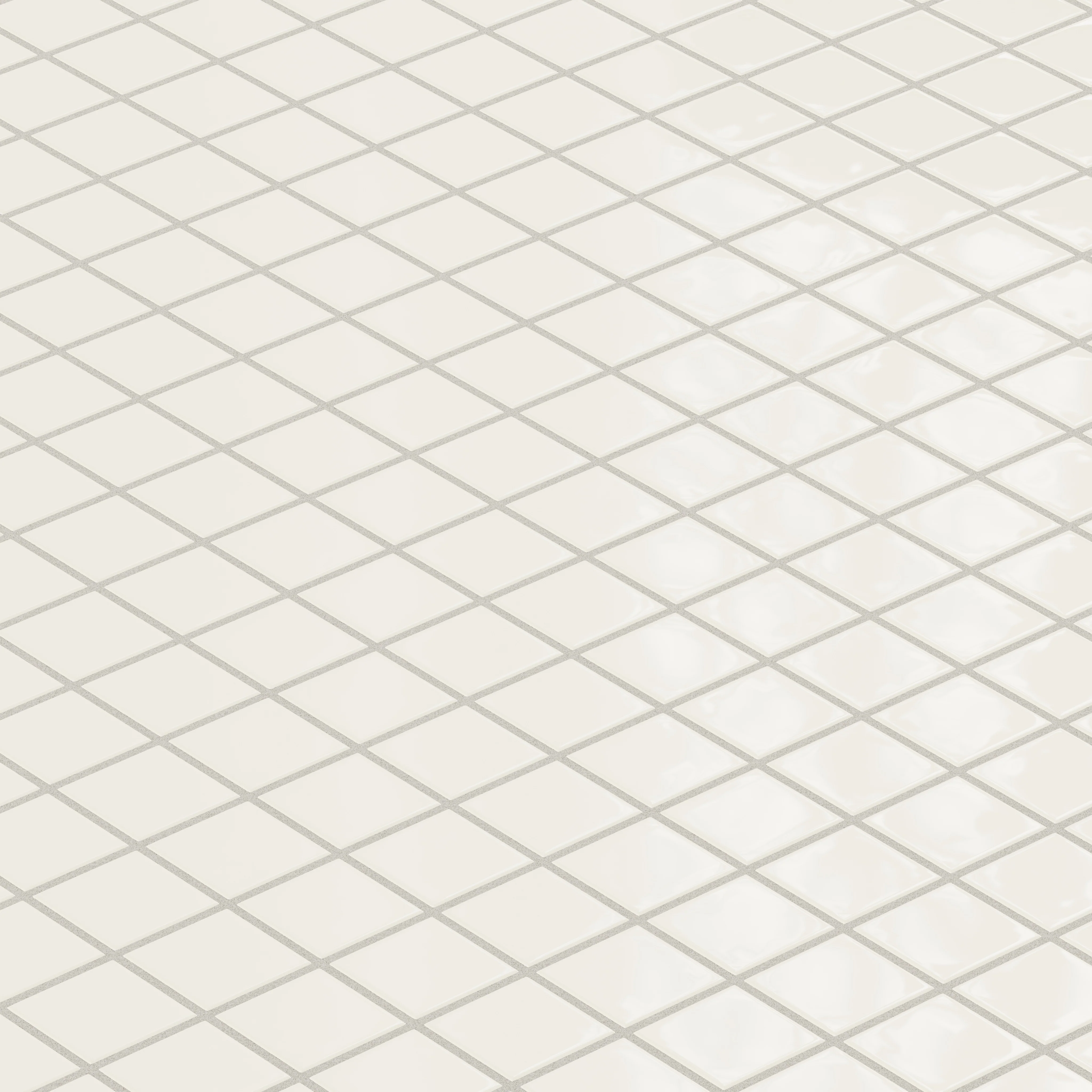 2x2 Straight Set Sheeted Natural Press Ceramic Mosaic Tile in Salt Creek Gloss - Rockland Interiors Inc.