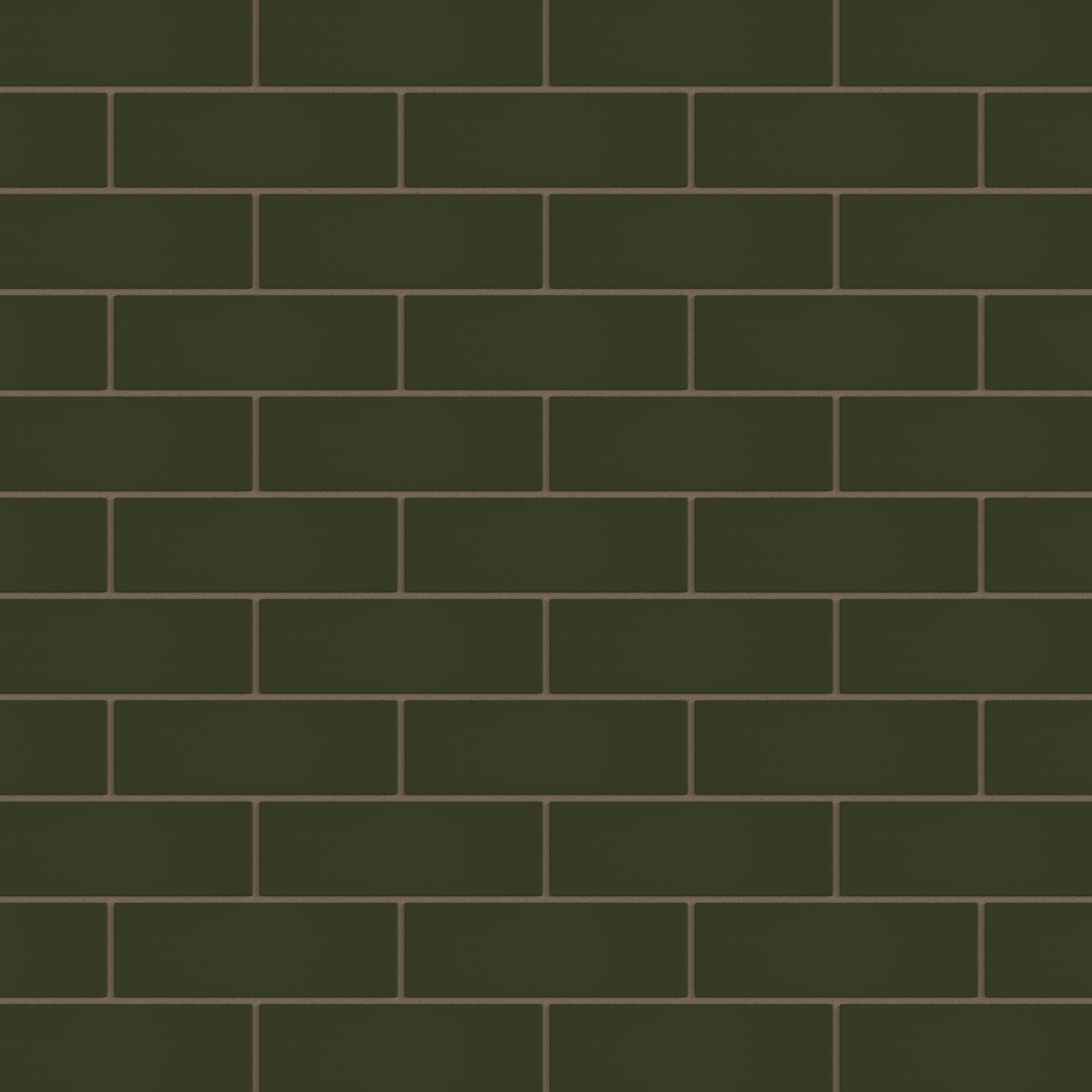 2x6 Natural Press Ceramic Tile in Green Apatite Matte - Rockland Interiors Inc.