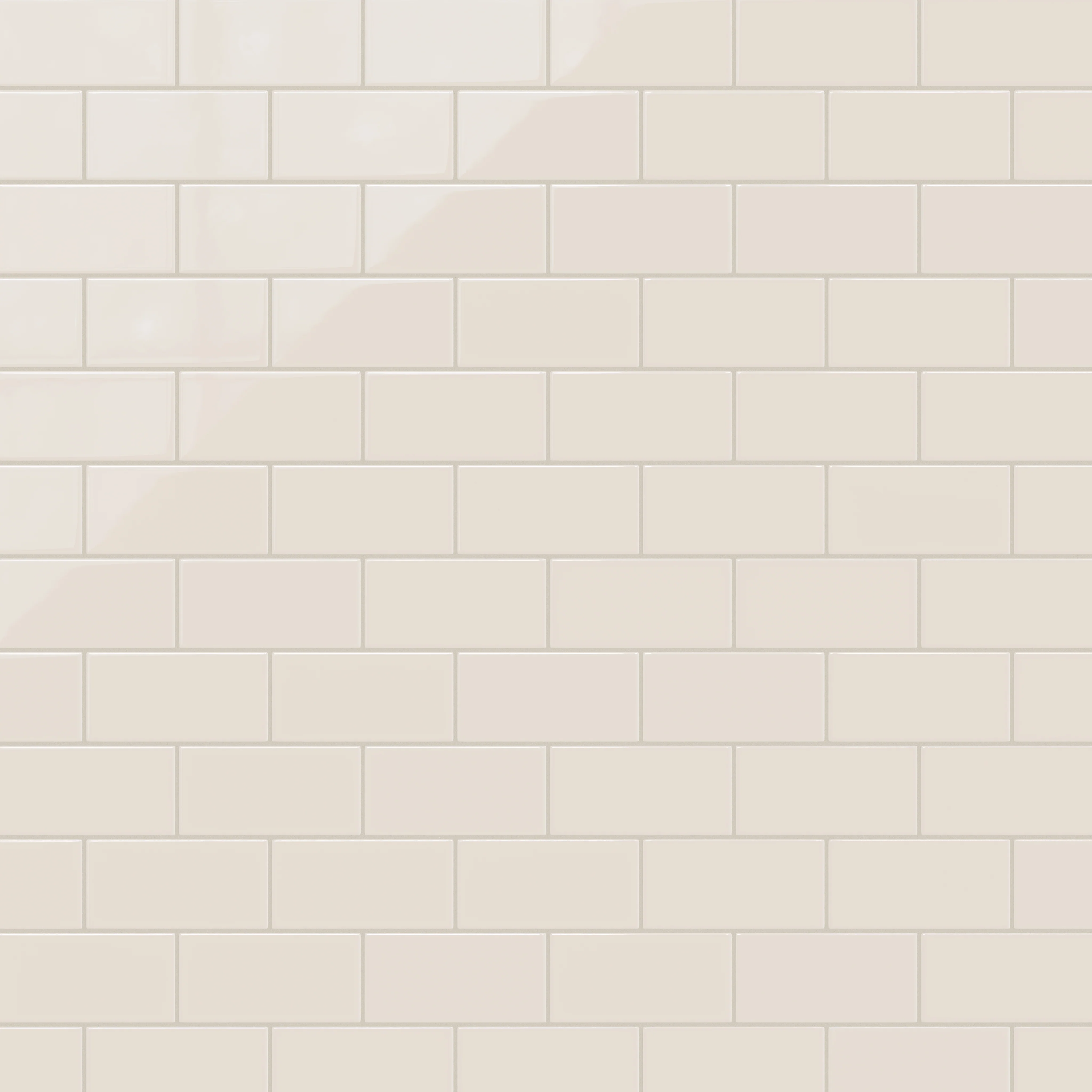 3x6 Natural Press Ceramic Tile in Pearl Gloss - Rockland Interiors Inc.