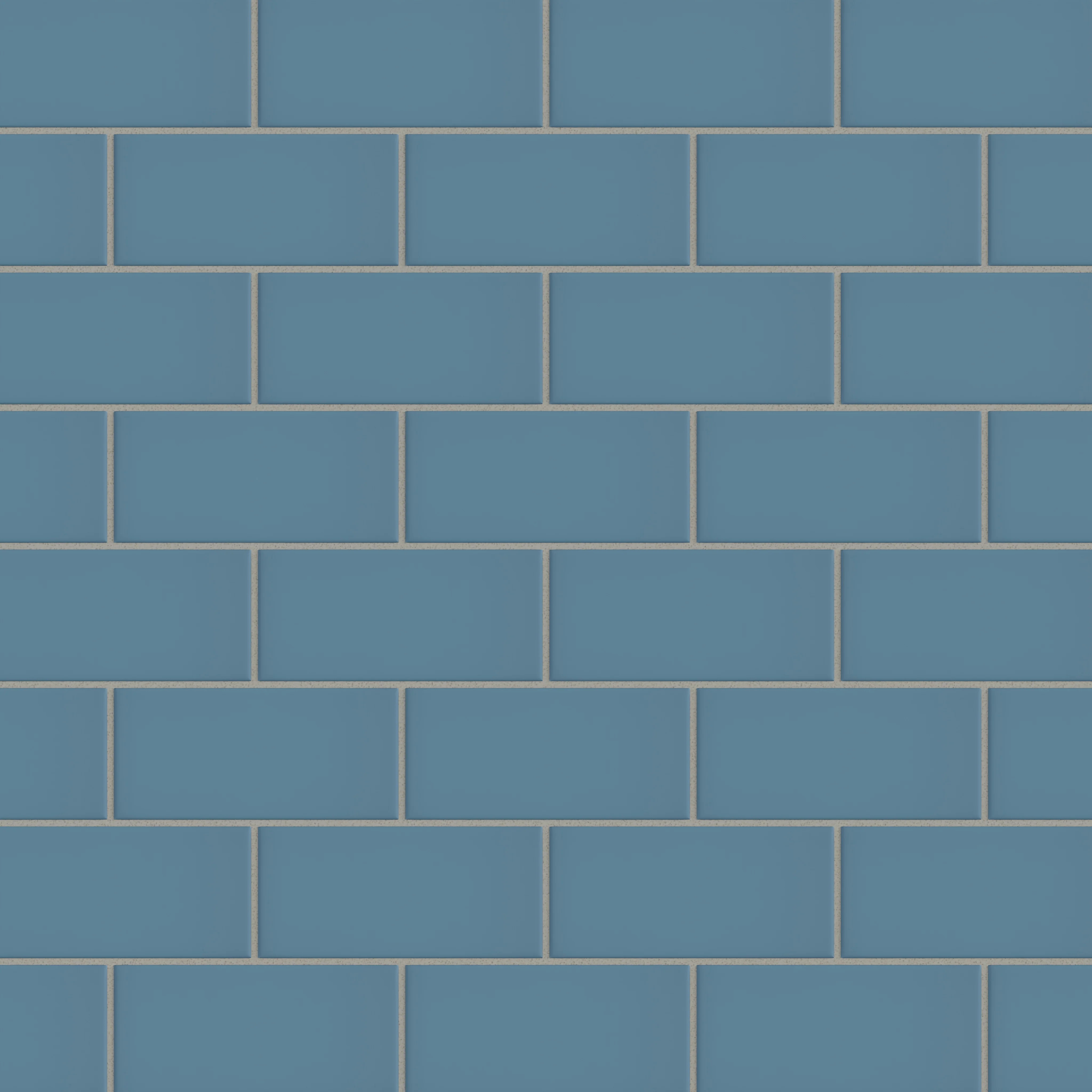 3x6 Natural Press Ceramic Tile in Azurite Matte - Rockland Interiors Inc.