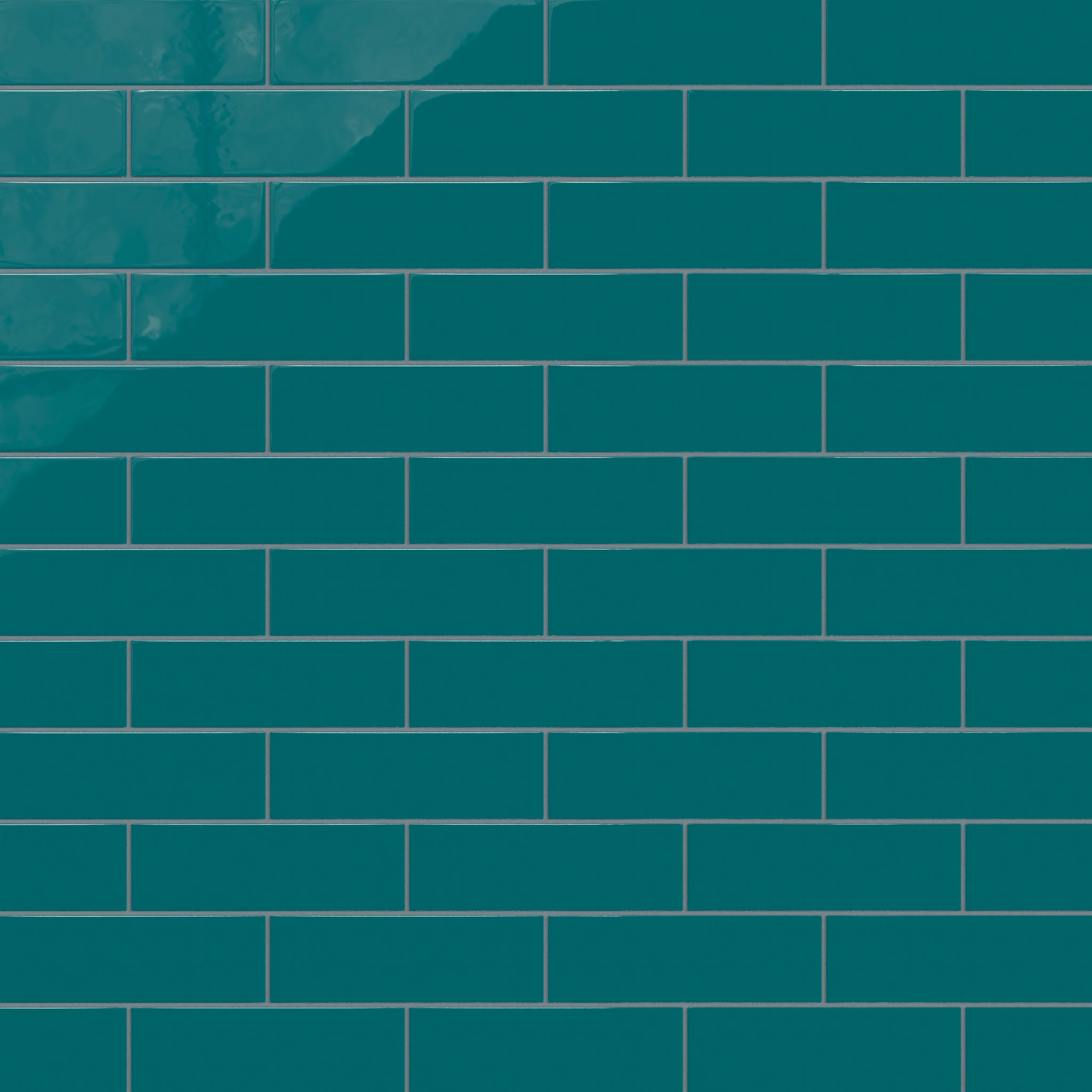 3x9 Natural Press Ceramic Tile in Maya Blue Gloss - Rockland Interiors Inc.