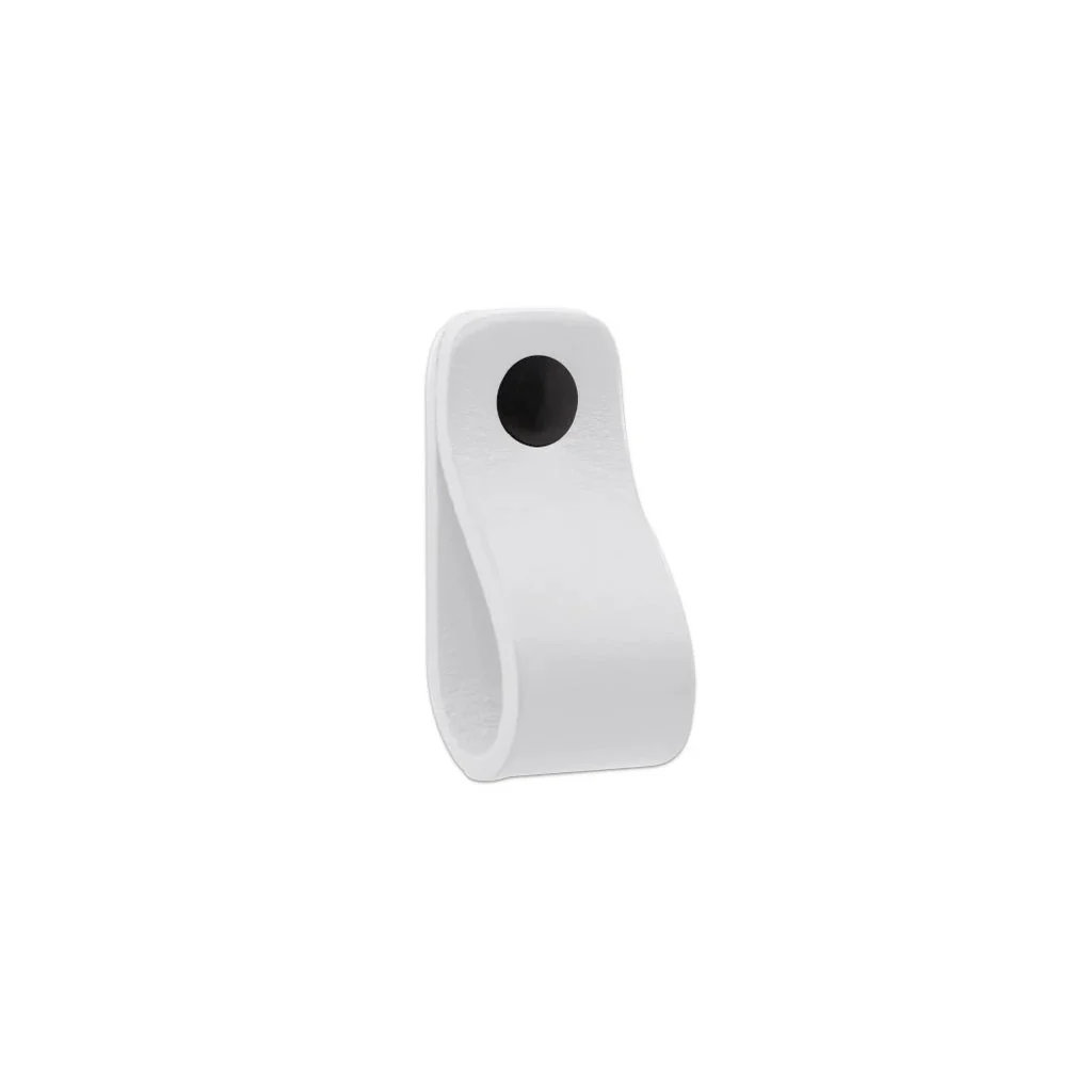 LP02 Smooth Leather Loop Pull - Rockland Interiors Inc.