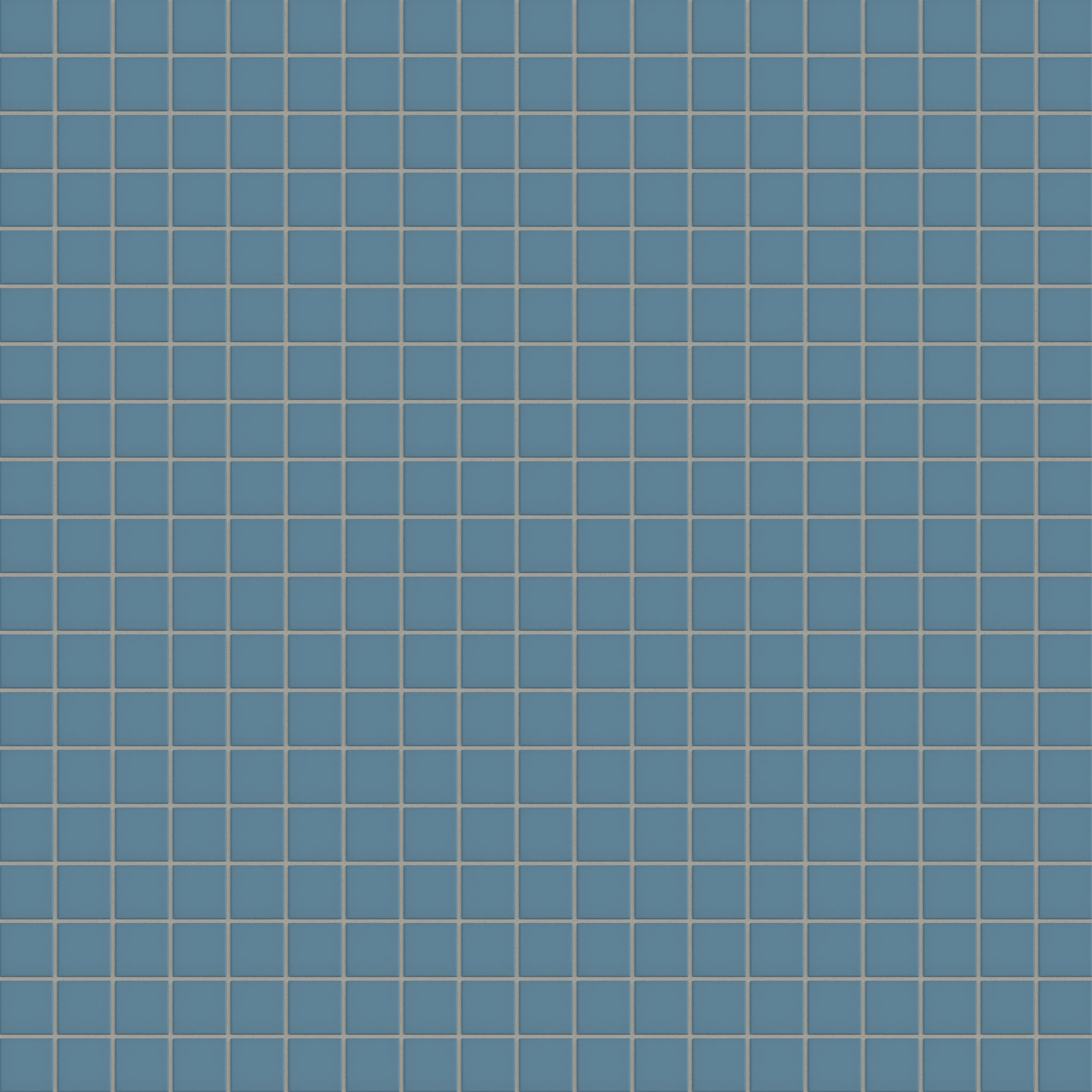 2x2 Straight Set Sheeted Natural Press Ceramic Mosaic Tile in Azurite Matte - Rockland Interiors Inc.