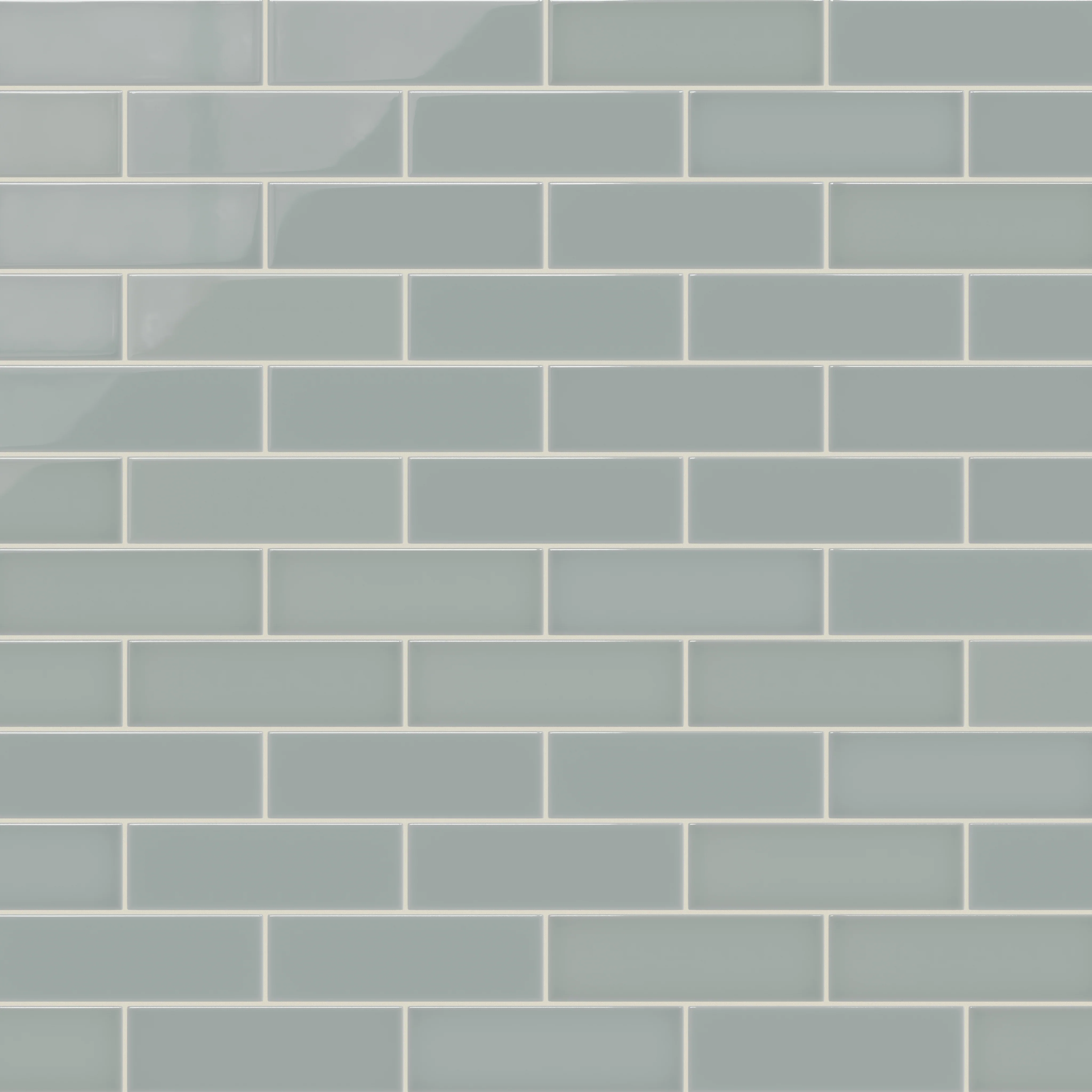 3x9 Natural Press Ceramic Tile in Hood River Gloss - Rockland Interiors Inc.