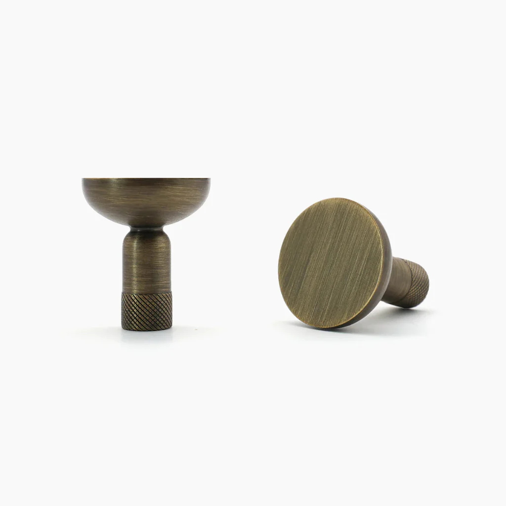 Knurled Cabinet Knob - Rockland Interiors Inc.