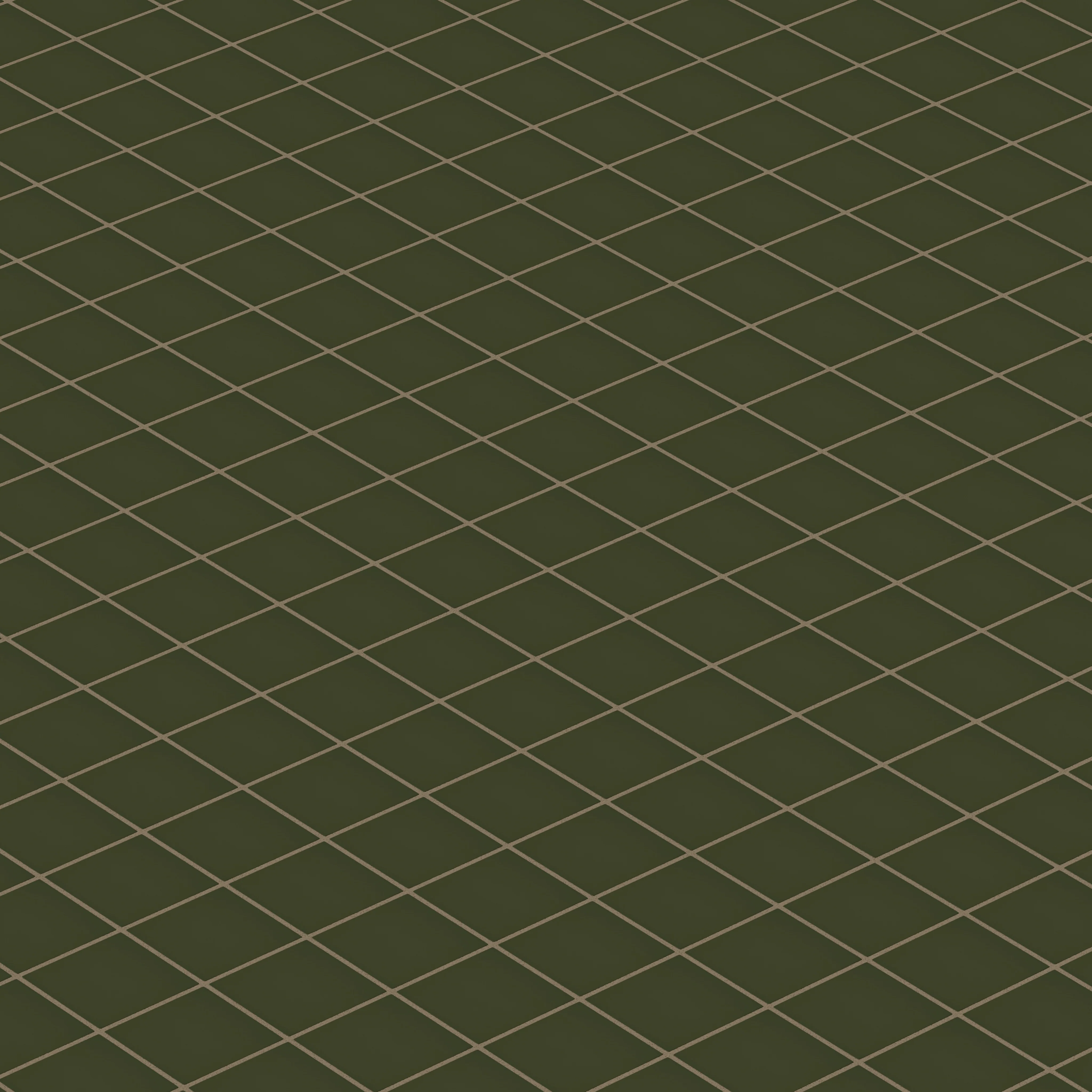 3x3 Straight Set Sheeted Natural Press Ceramic Mosaic Tile in Green Apatite Matte - Rockland Interiors Inc.