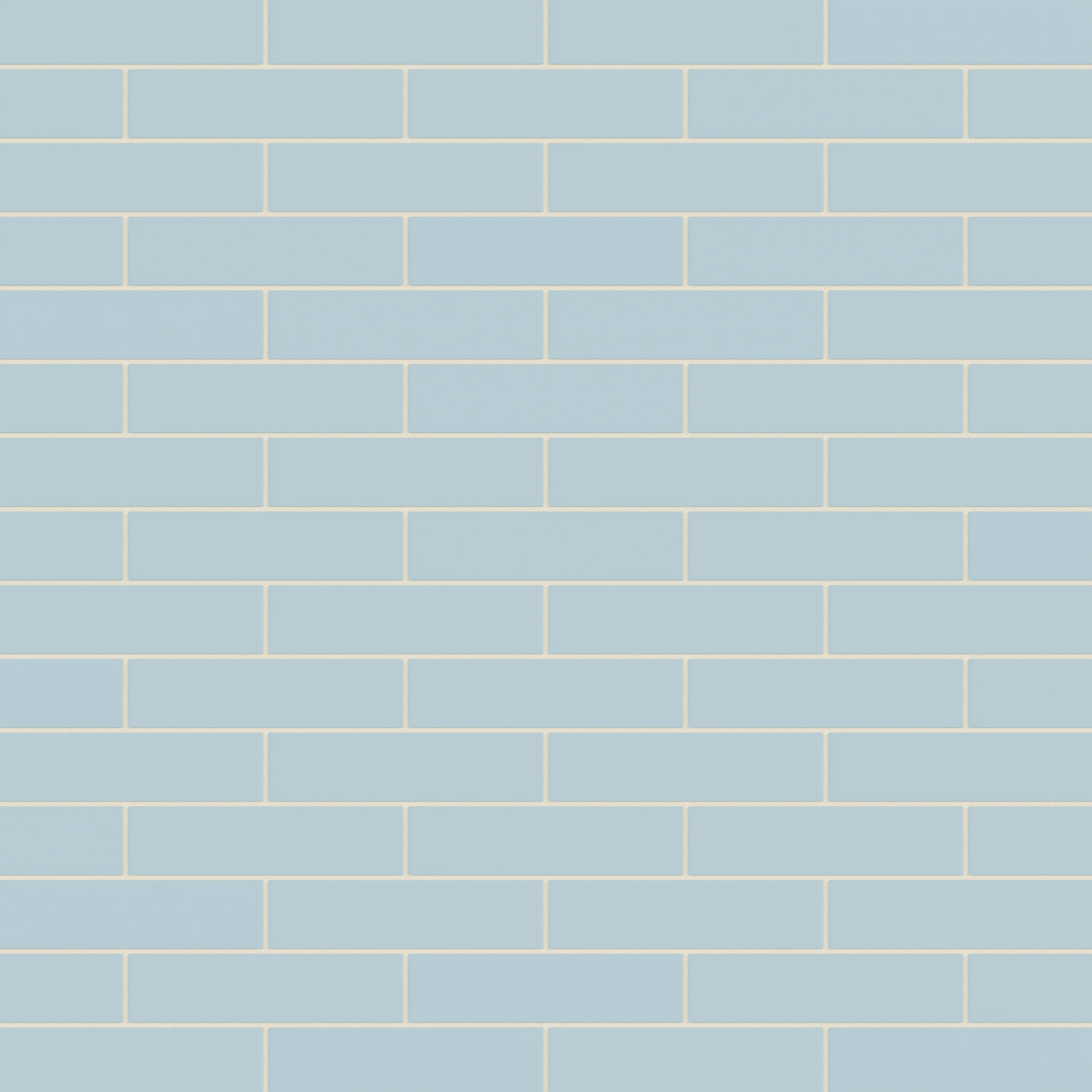 2x8 Natural Press Ceramic Tile in Egyptian Blue Matte - Rockland Interiors Inc.