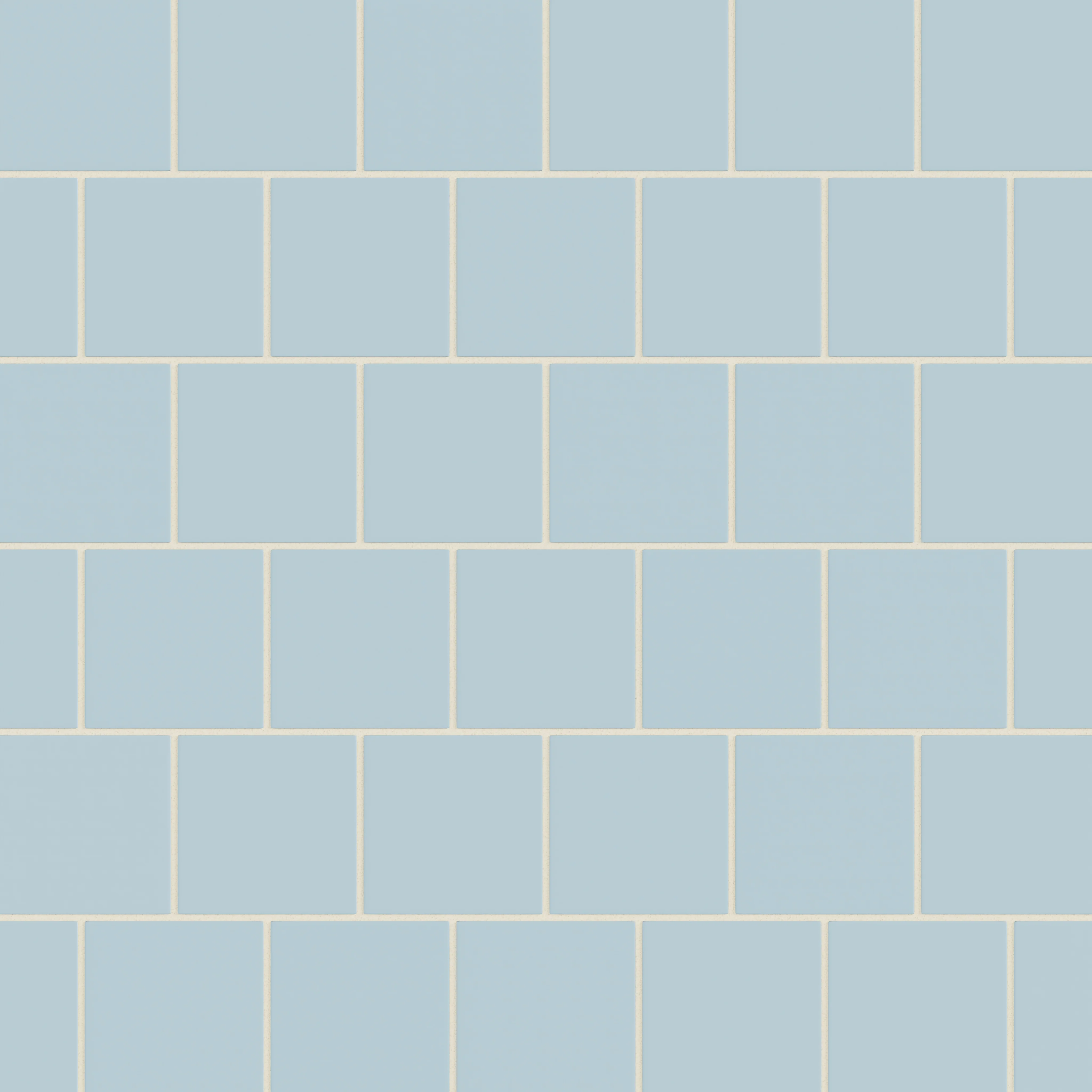4x4 Natural Press Ceramic Tile in Egyptian Blue Matte - Rockland Interiors Inc.