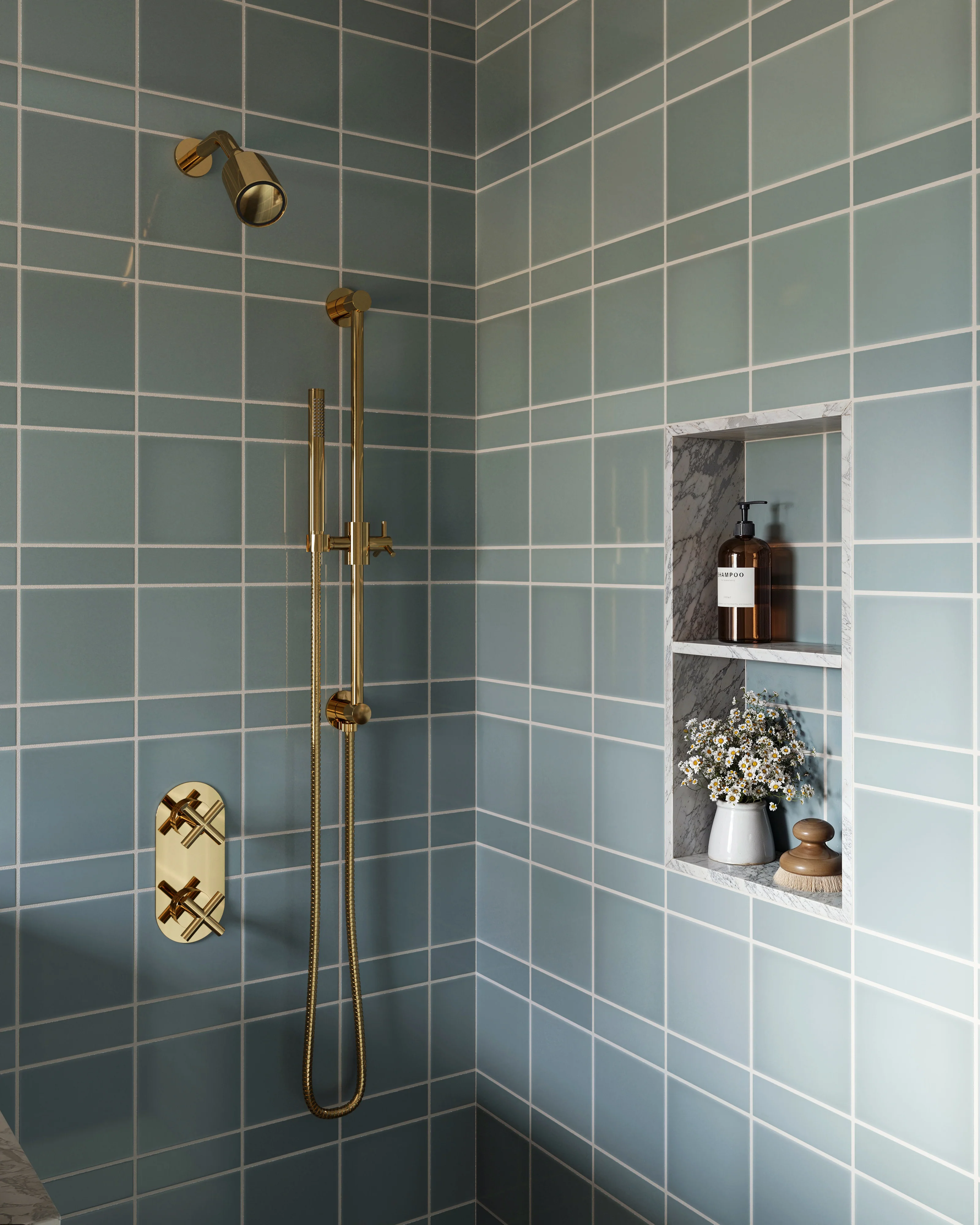2x6 Natural Press Ceramic Tile in Hood River Gloss - Rockland Interiors Inc.