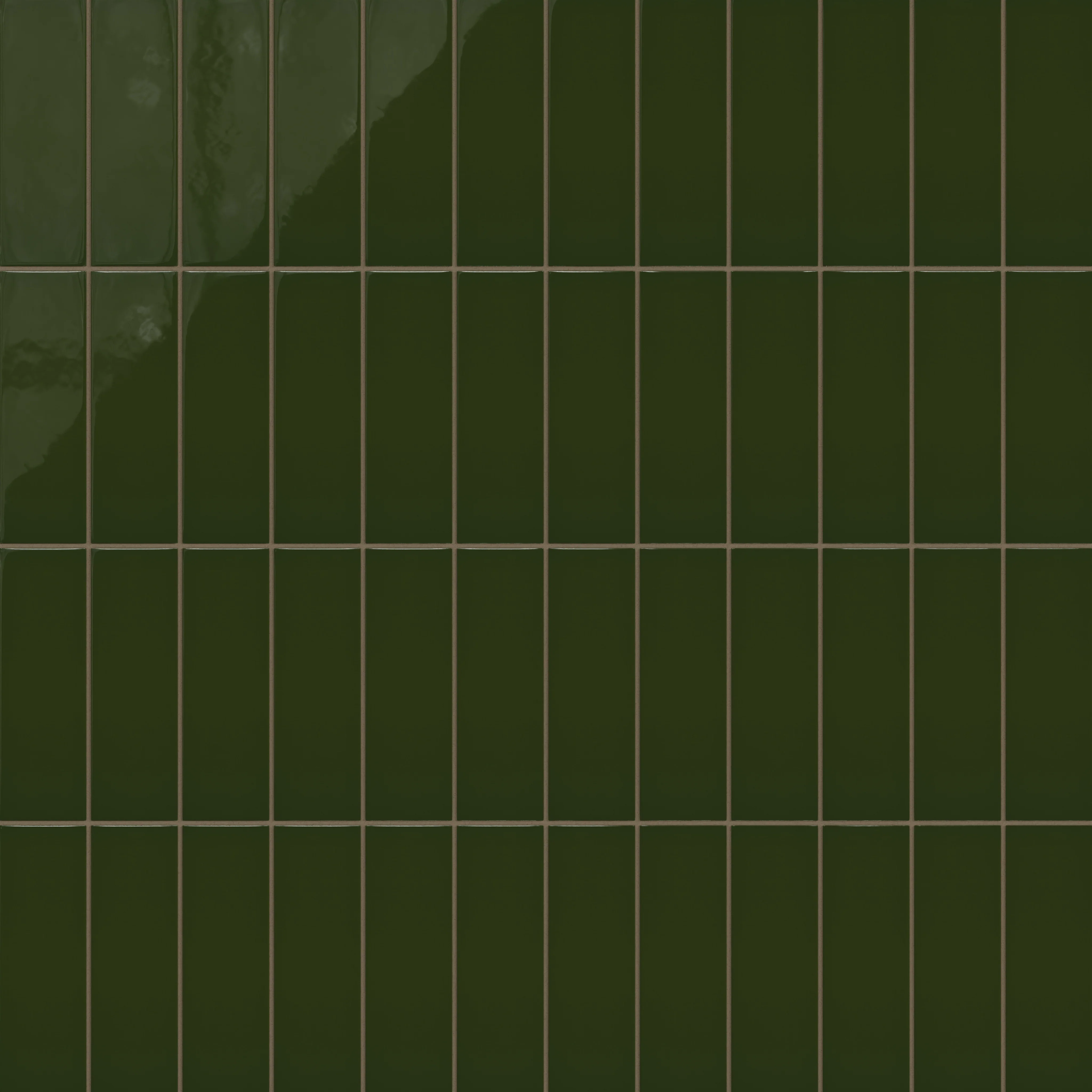 3x9 Natural Press Ceramic Tile in Green Apatite Gloss - Rockland Interiors Inc.