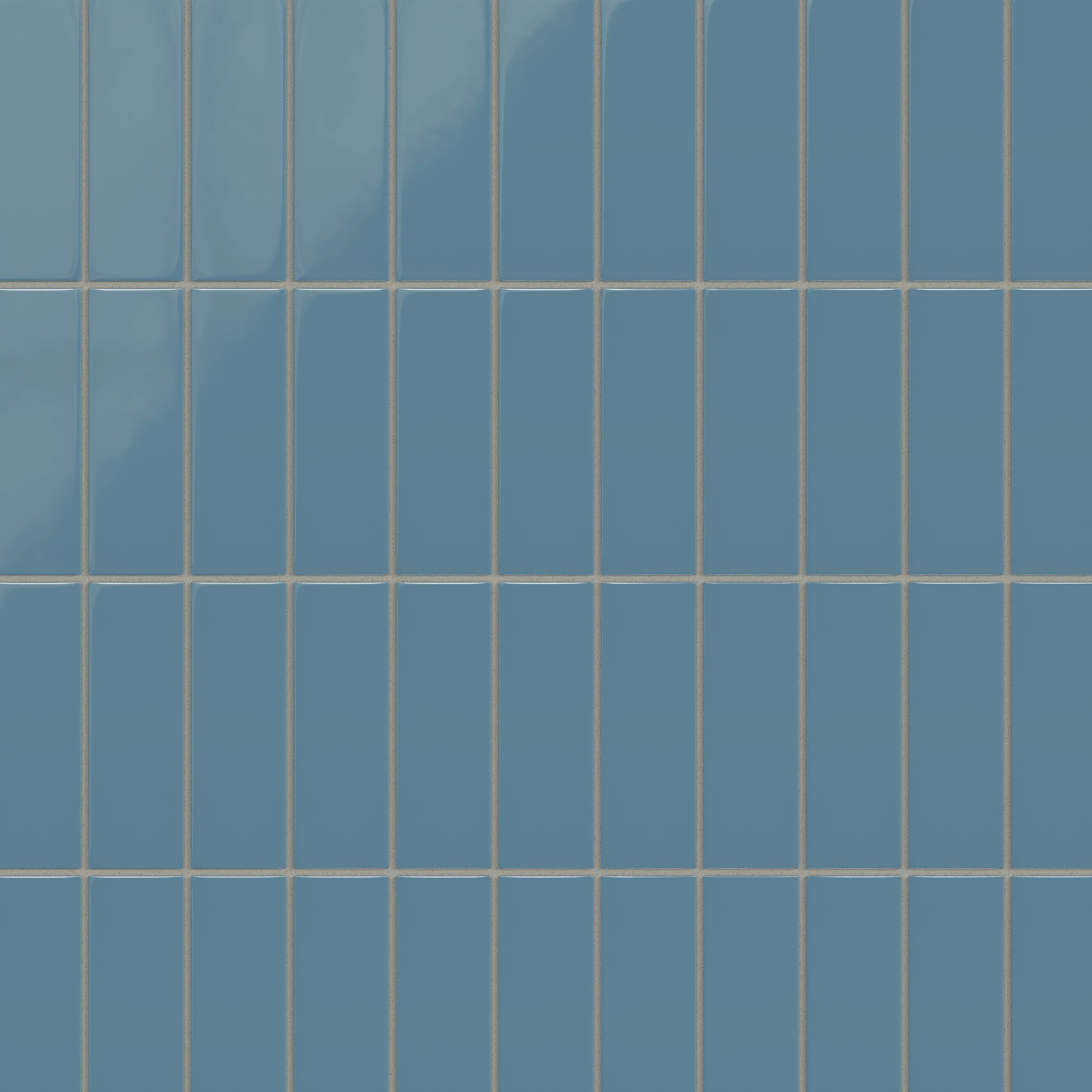 2x6 Natural Press Ceramic Tile in Azurite Gloss - Rockland Interiors Inc.