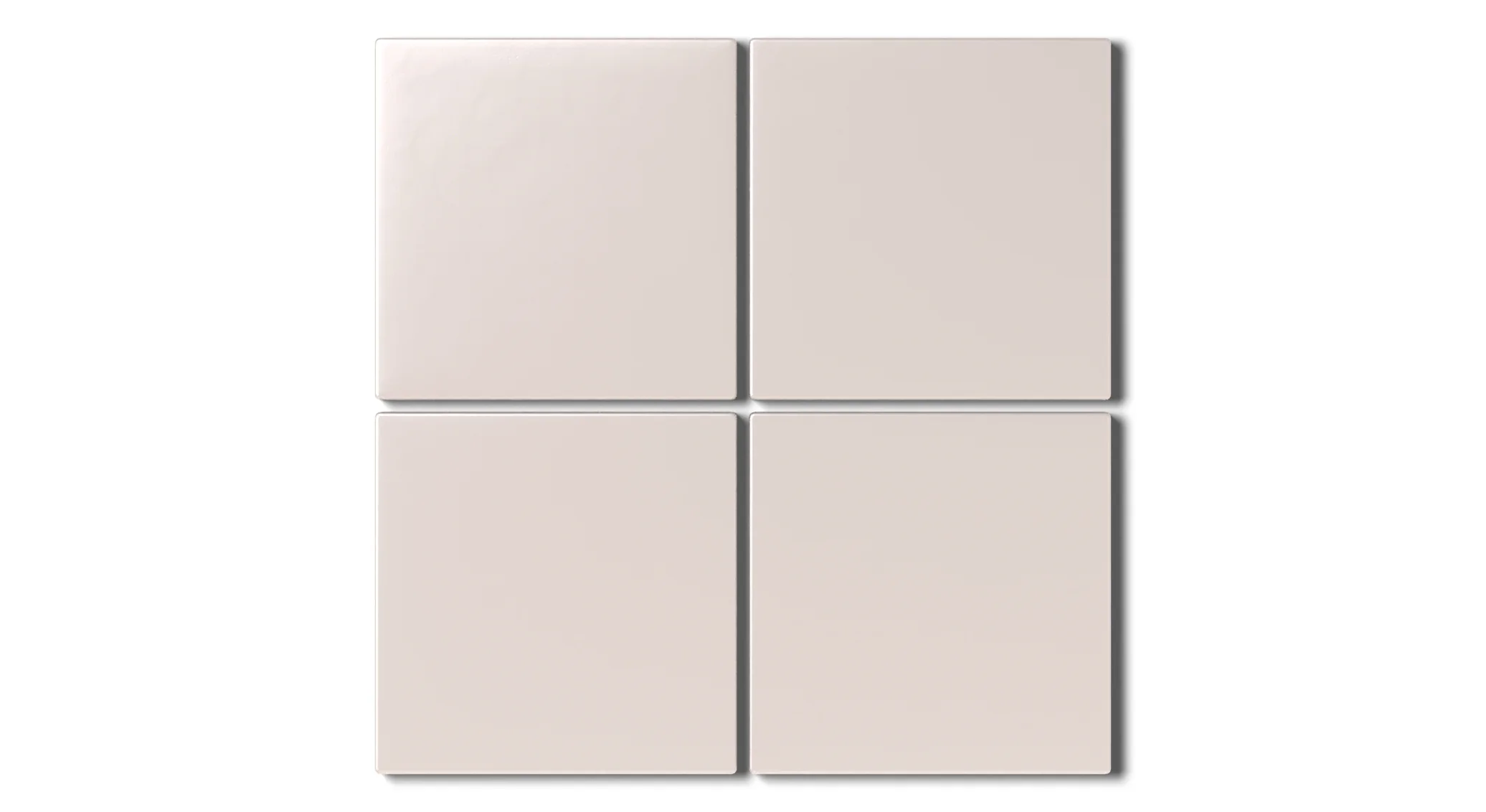 4x4 Natural Press Ceramic Tile in Tyrian Purple Matte - Rockland Interiors Inc.