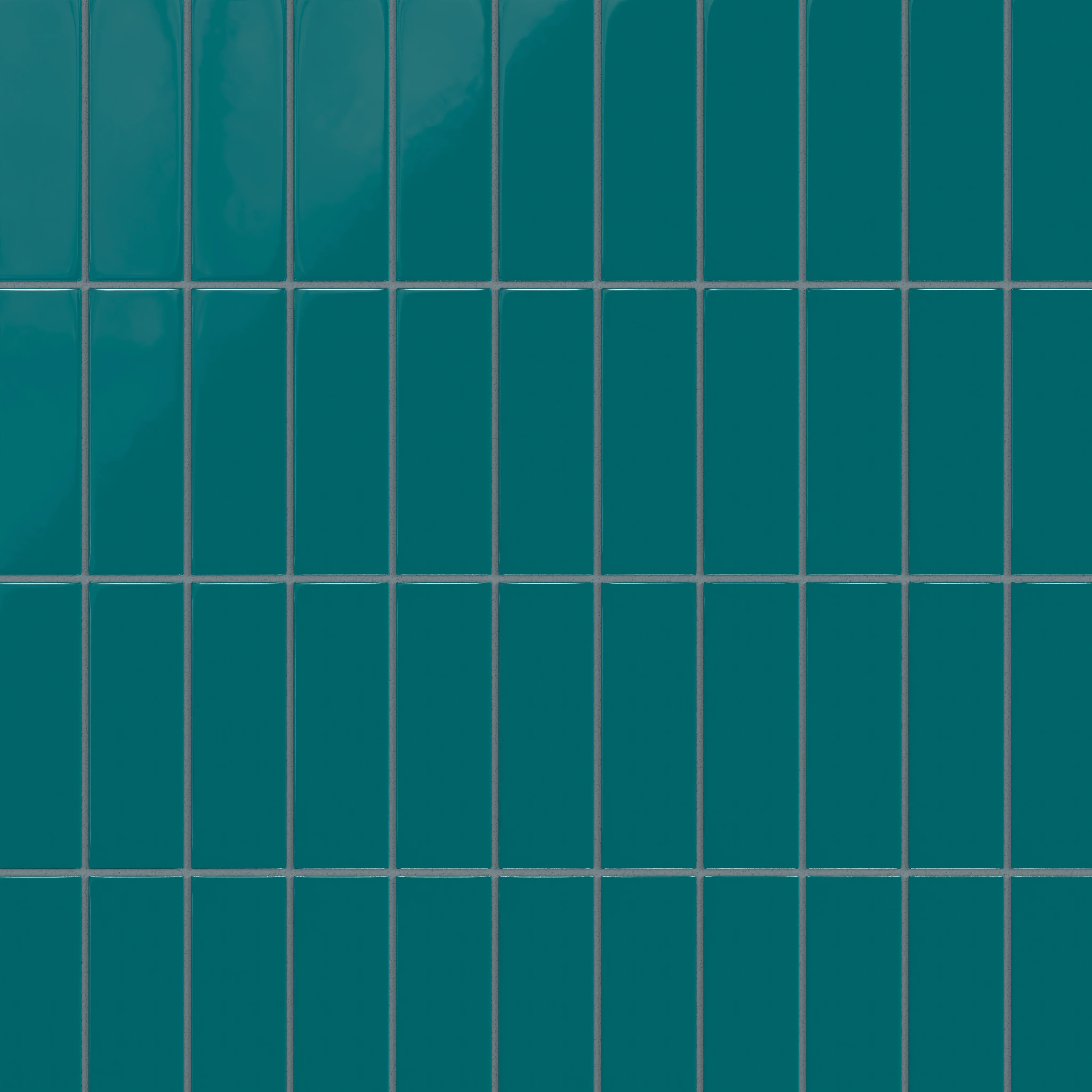 2x6 Natural Press Ceramic Tile in Maya Blue Gloss - Rockland Interiors Inc.