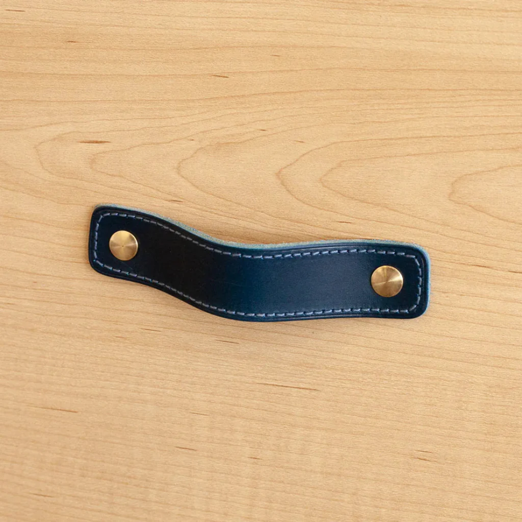ST-SP02 Stitched Leather Strap Pull - Rockland Interiors Inc.