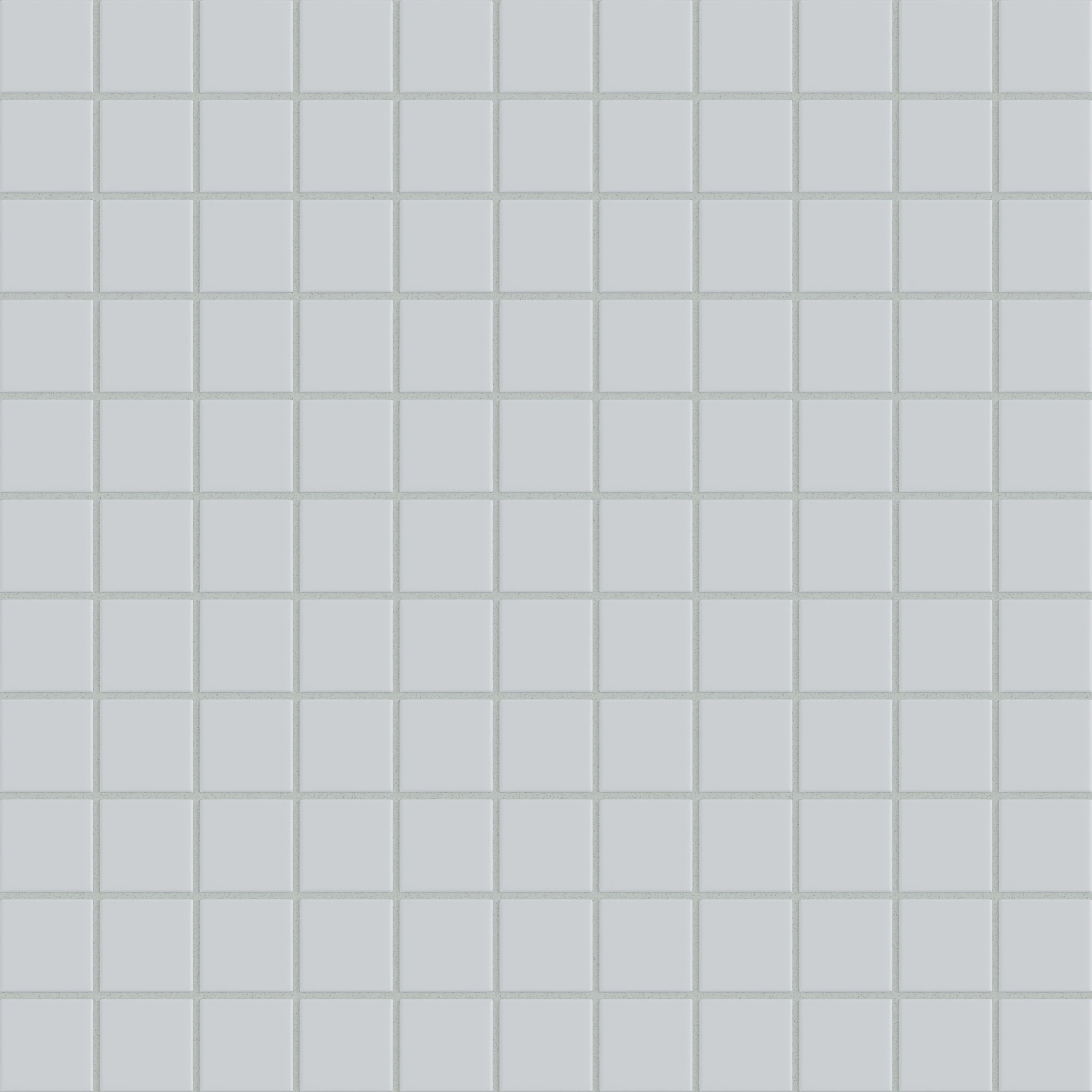 2x2 Straight Set Sheeted Natural Press Ceramic Mosaic Tile in Alberta Blue Matte - Rockland Interiors Inc.