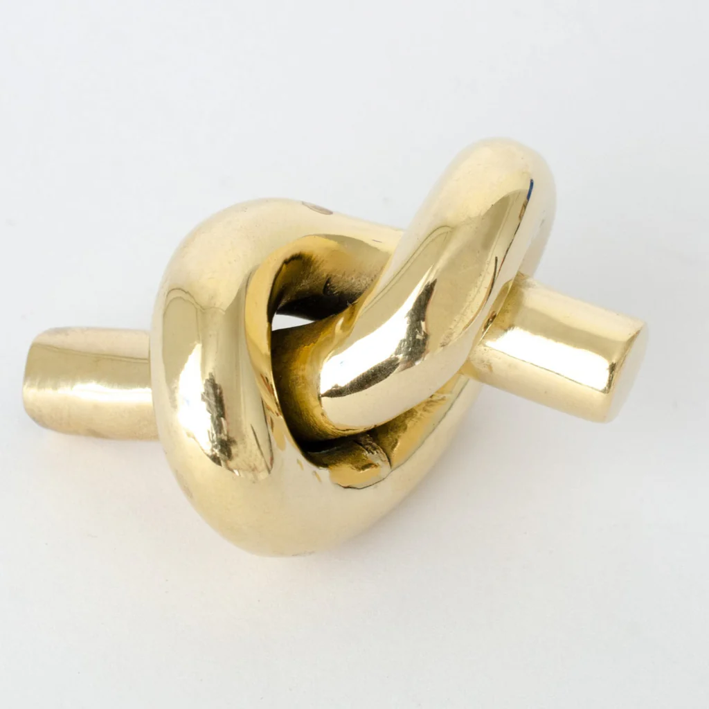 Angular Knot Knob - Rockland Interiors Inc.