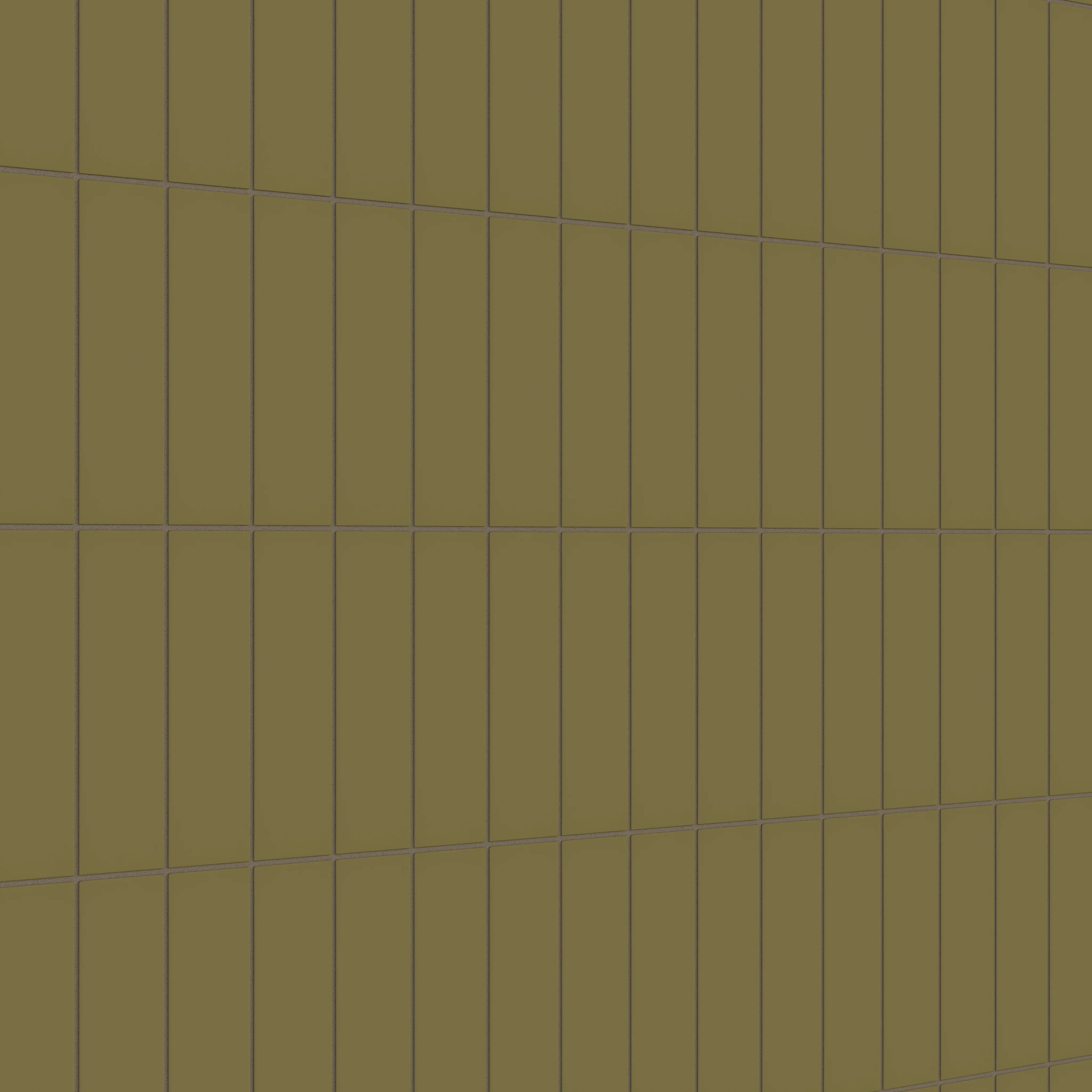 3x9 Natural Press Ceramic Tile in Sap Green Matte - Rockland Interiors Inc.